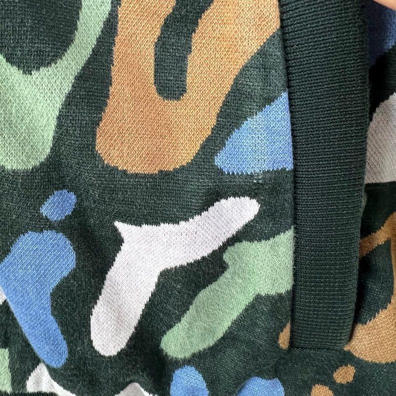 Louis Vuitton Louis Vuitton Graffiti camouflage logo printed knit basebal Size S / US 4 / IT 40 - 6 Thumbnail