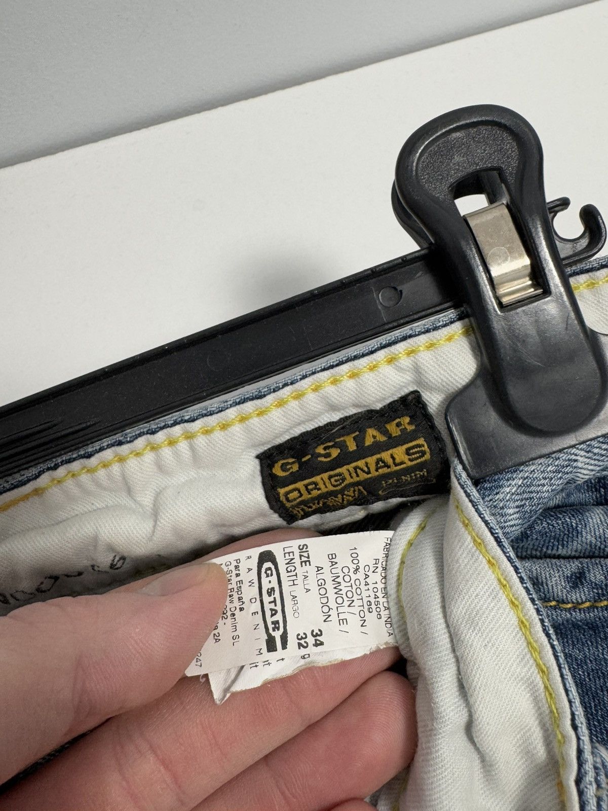 G-Star G Star Raw Y2K style jeans pants denim Size US 34 / EU 50 - 13 Thumbnail