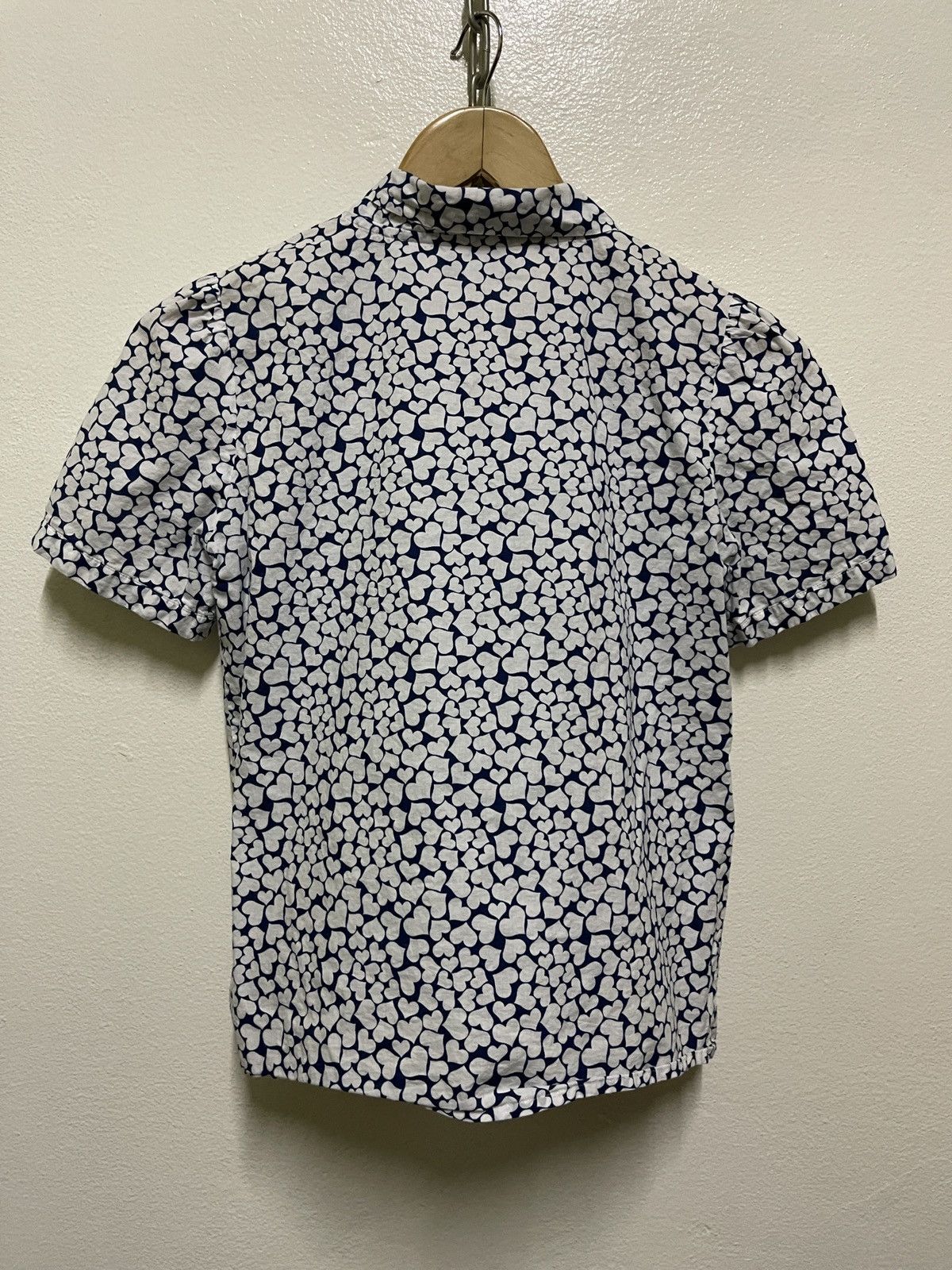 agnes b. Agnes b. Love Full Print Shirt Long Collar Size XS / US 0-2 / IT 36-38 - 7 Thumbnail
