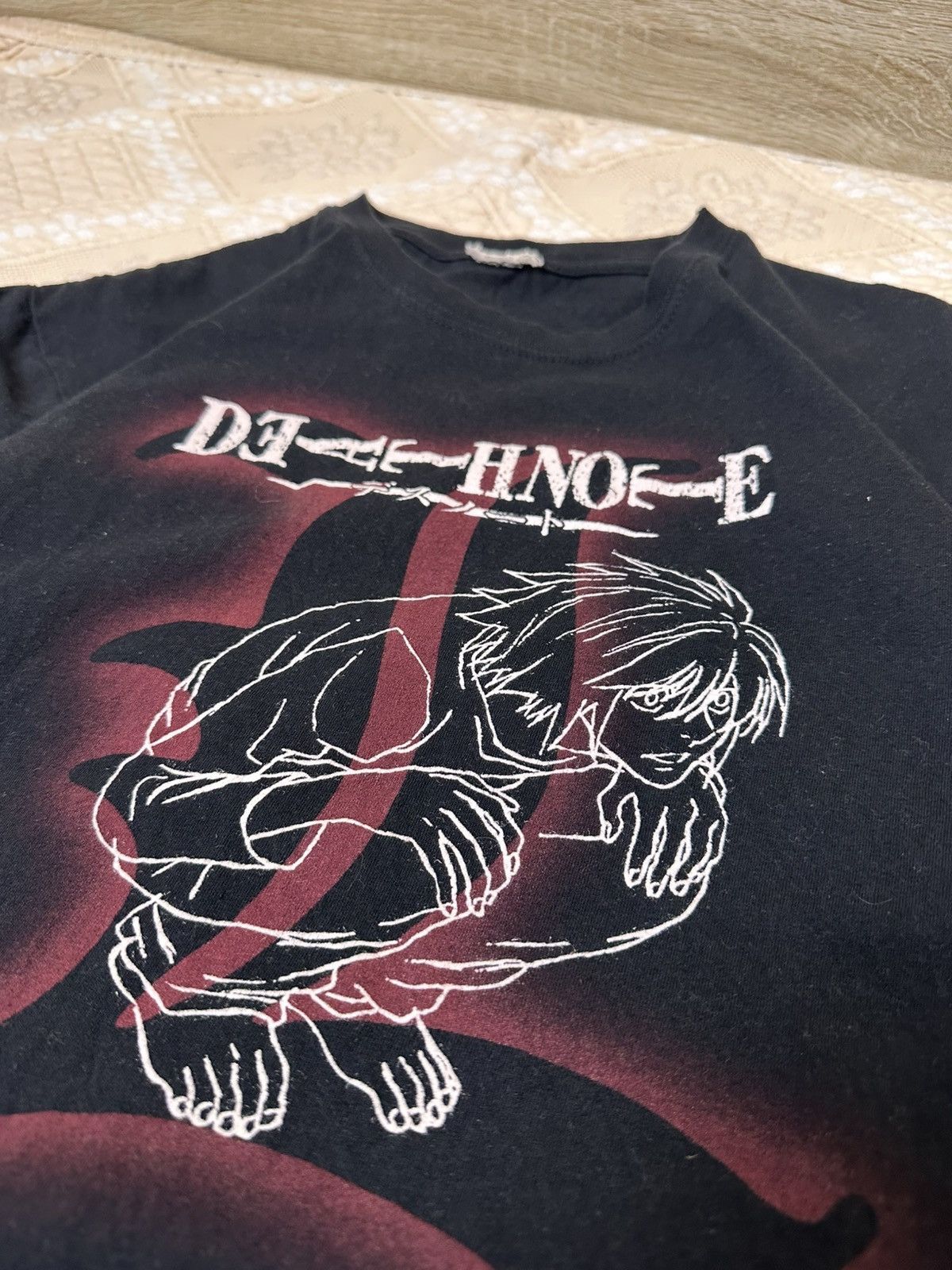 Anime 🔥 Death Note Anime Japan Horror Manga Movie T Shirt Naruto Size US M / EU 48-50 / 2 - 3 Thumbnail