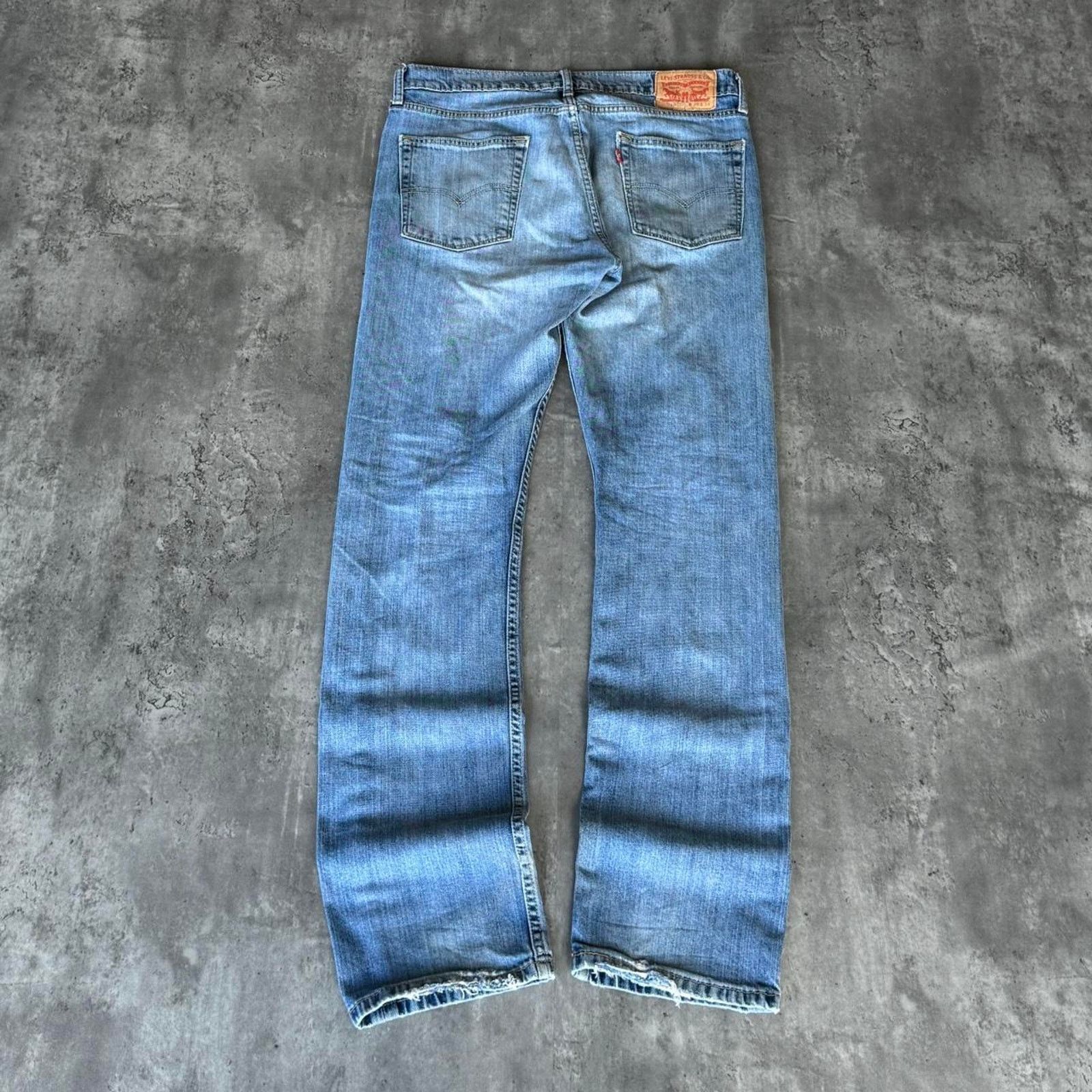 Levi's × Levi's Vintage Clothing × Vintage Crazy Vintage Y2K Levi’s 513 Essential Slim Fit Denim Jeans Size US 34 / EU 50 - 1 Thumbnail