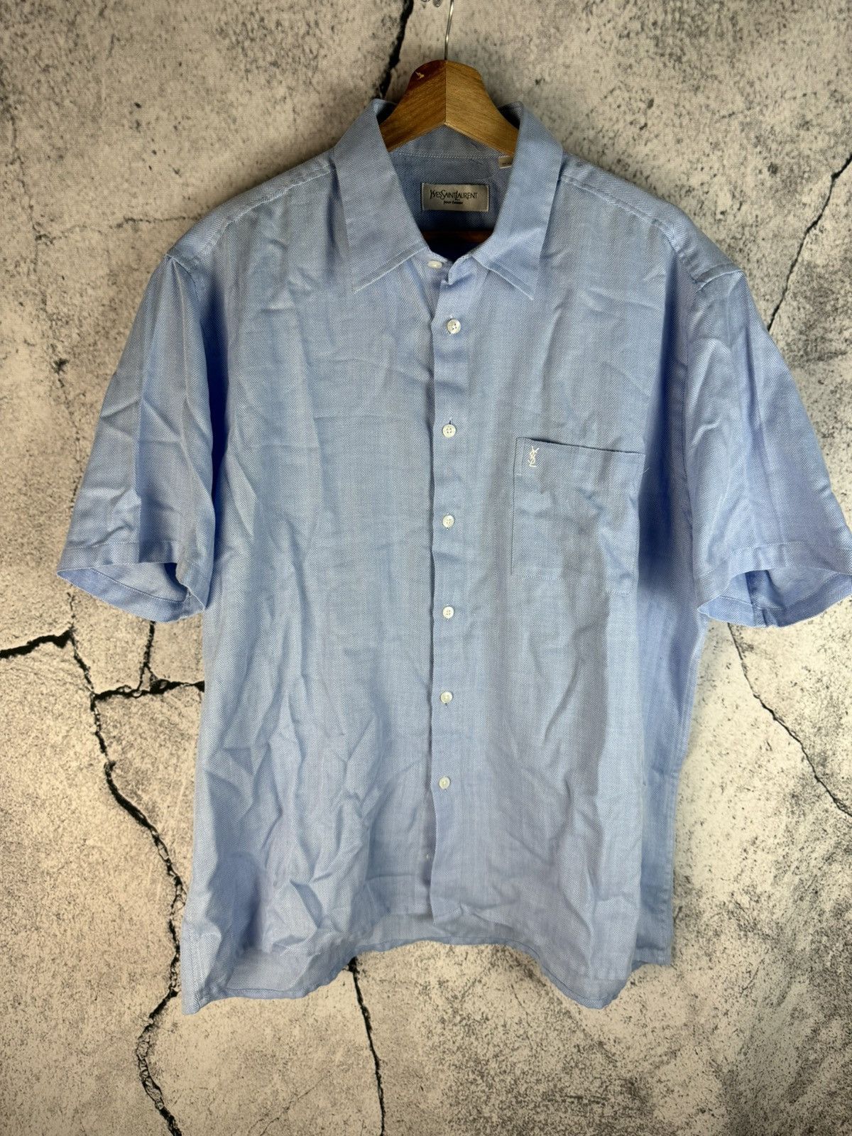 Other Yves Saint Laurent Vintage Shirt Luxury 90s Ysl Size US XL / EU 56 / 4 - 1 Thumbnail