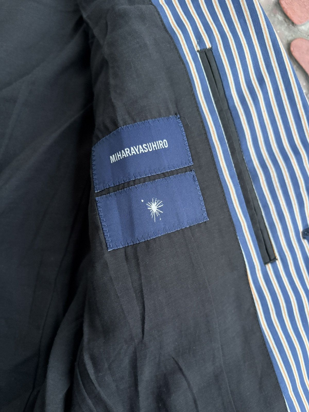 Maison MIHARA YASUHIRO MIHARA YASUHIRO SINGLE BREASTED BLAZER Size 46S - 9 Thumbnail