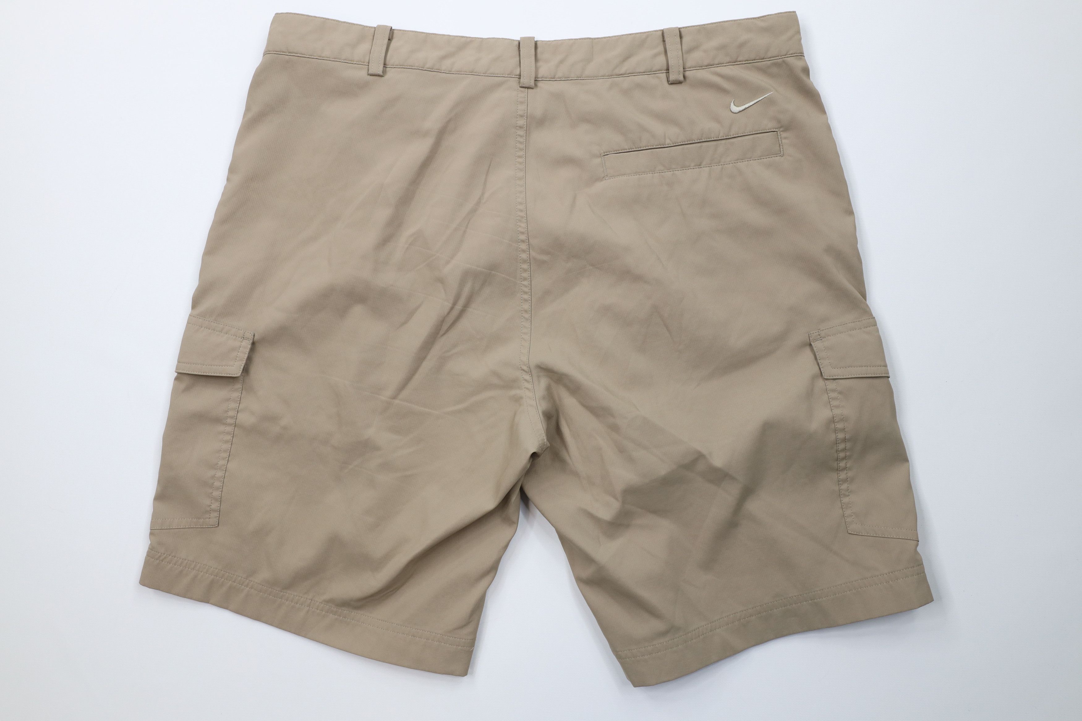 Nike Nike Golf Travis Scott Mini Swoosh Cargo Shorts Beige Khaki Size US 36 / EU 52 - 9 Thumbnail