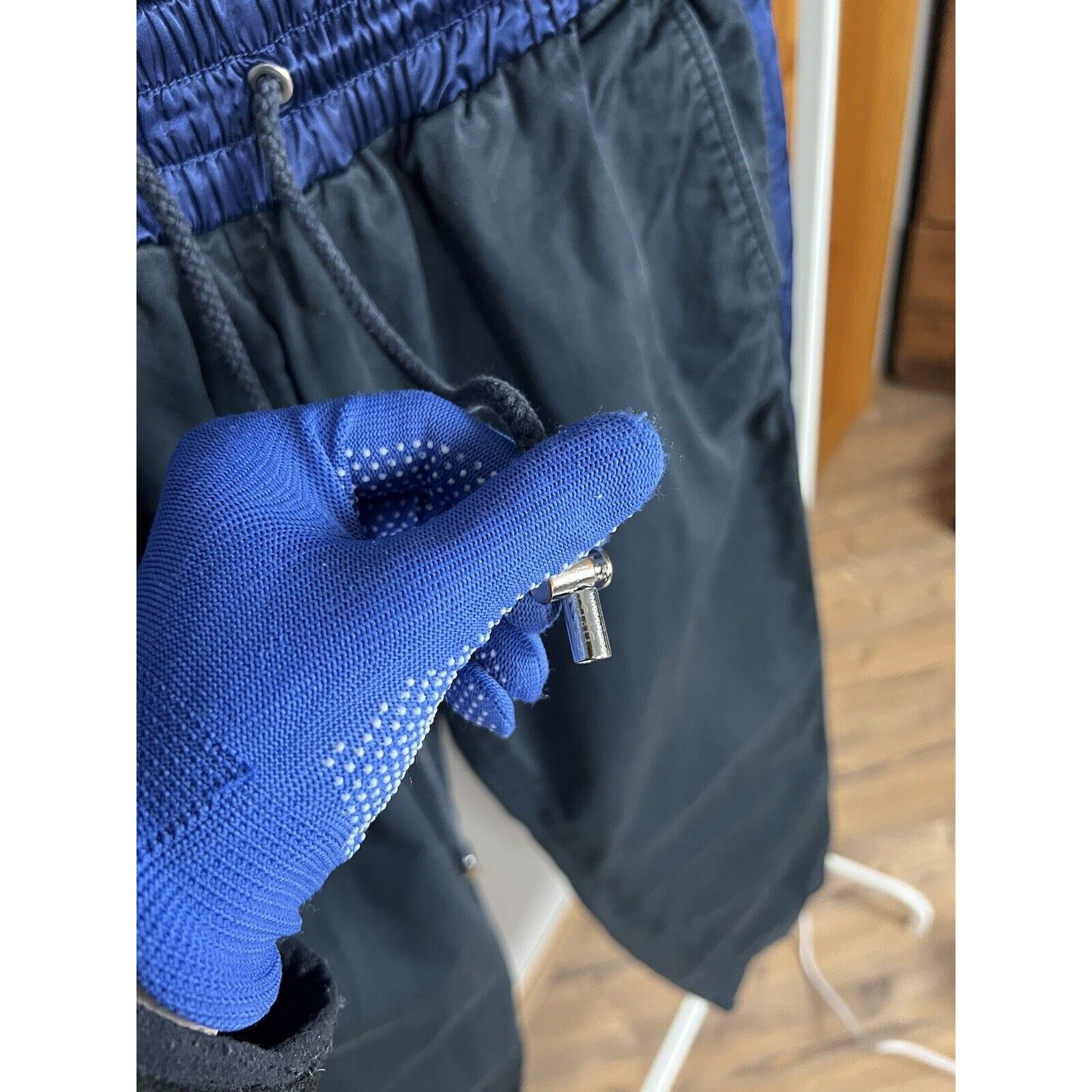 Dolce & Gabbana Dolce&gGabbana Black Navy Drawstring Pants Size 50 Size US 34 / EU 50 - 7 Thumbnail