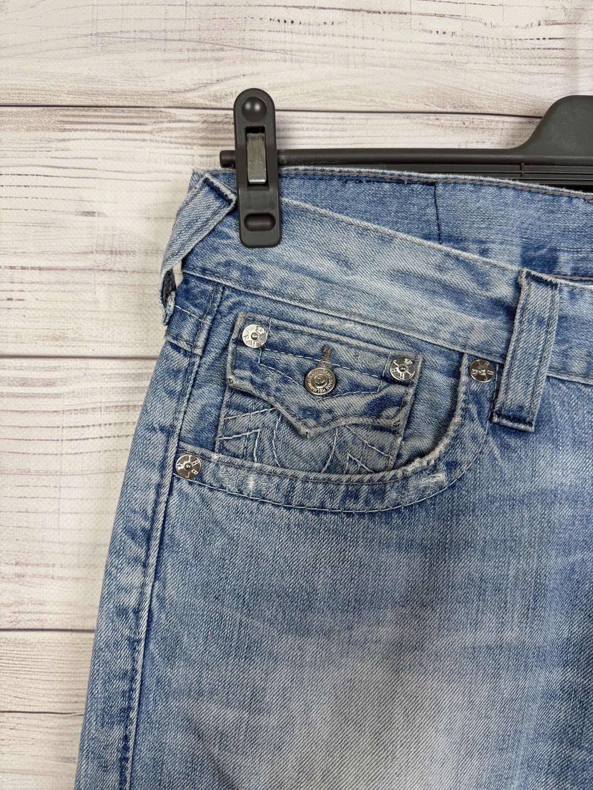 True Religion True Religion Crazy Jeans Size US 31 - 7 Thumbnail
