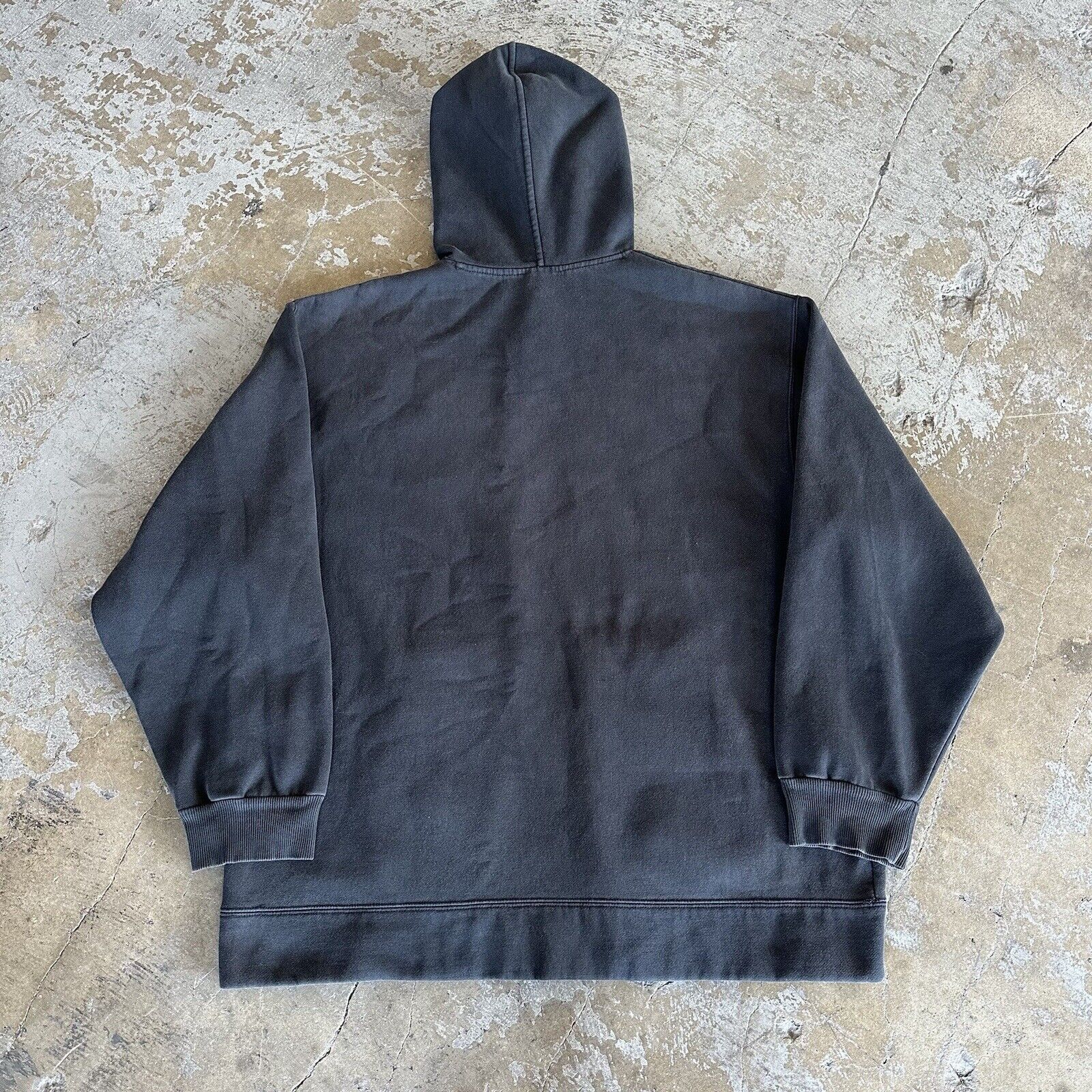 NBA × Nike Vintage Nike Los Angeles Lakers Black Center Check Hoodie Size US XL / EU 56 / 4 - 3 Thumbnail