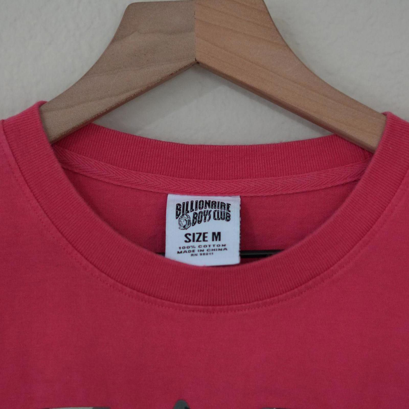 Billionaire Boys Club Billionaire Boys Club Shirt Men's M Pink Y2K Heart & Mind Size US M / EU 48-50 / 2 - 2 Thumbnail