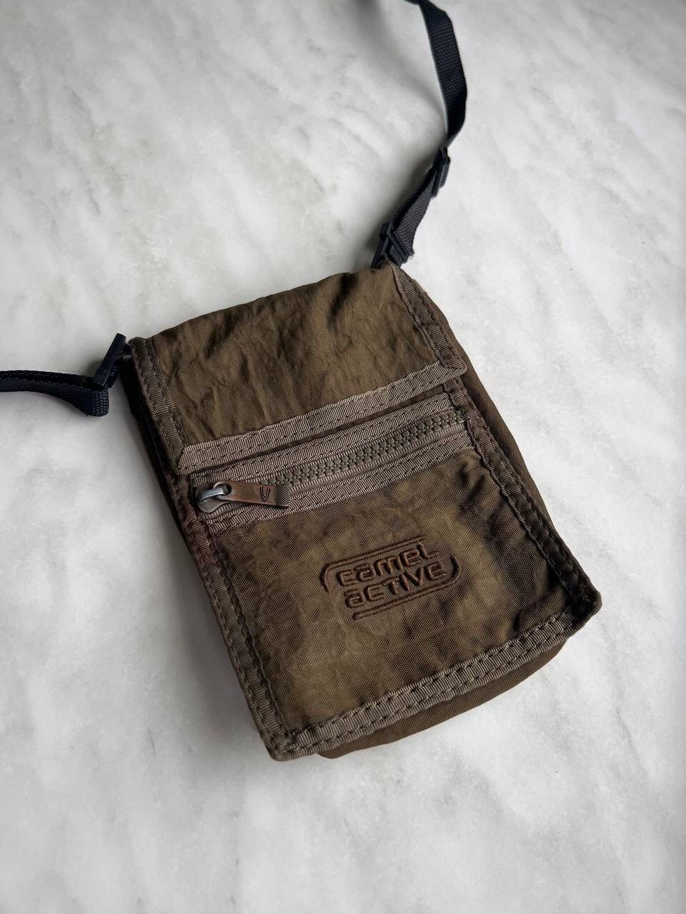 Japanese Brand × Vintage Vintage Camel Y2K Cross Body Military Shoulder Bag Khaki Size ONE SIZE - 3 Thumbnail