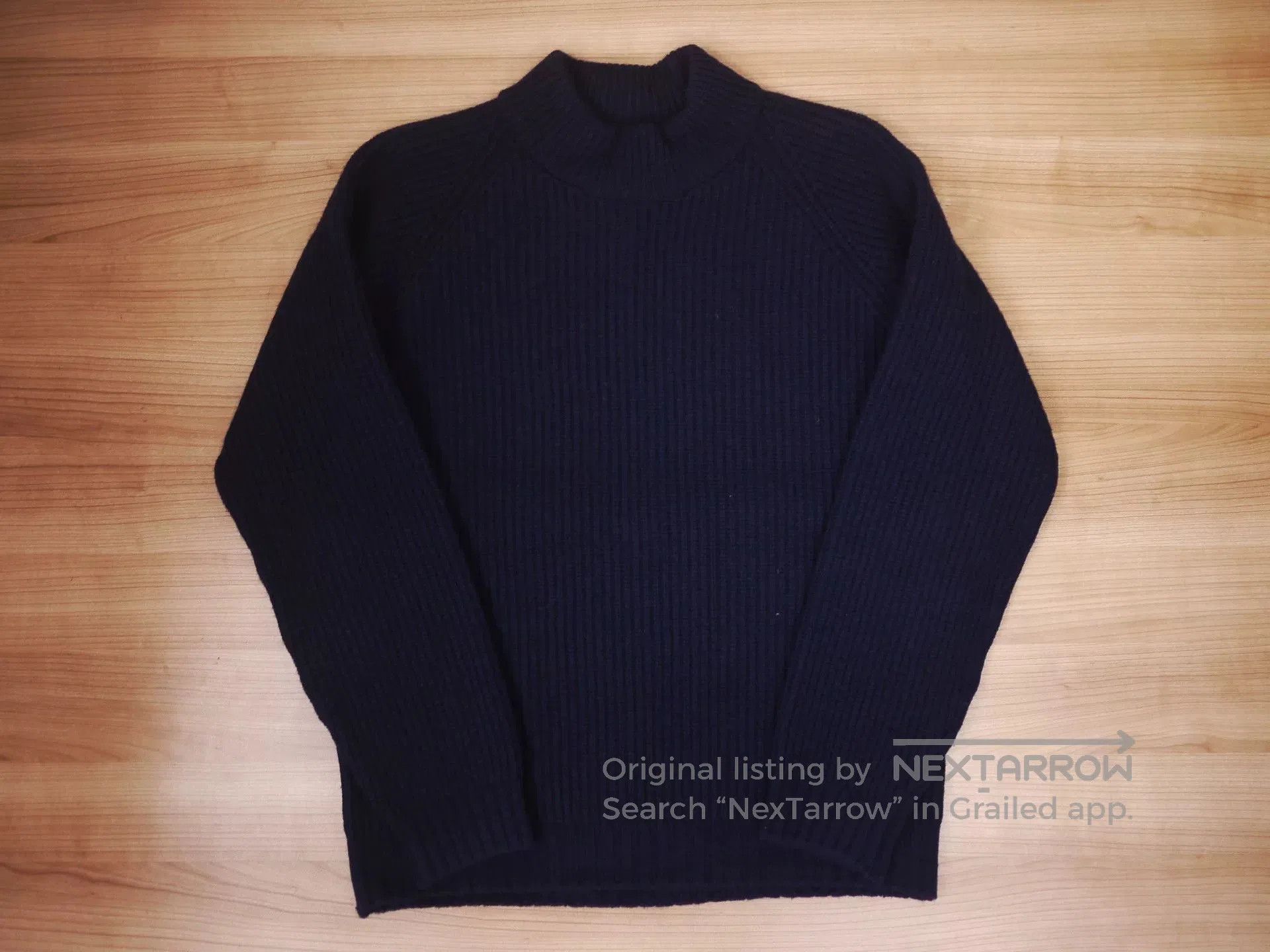 Visvim visvim turtleneck sweater knit in navy. Size US M / EU 48-50 / 2 - 1 Thumbnail