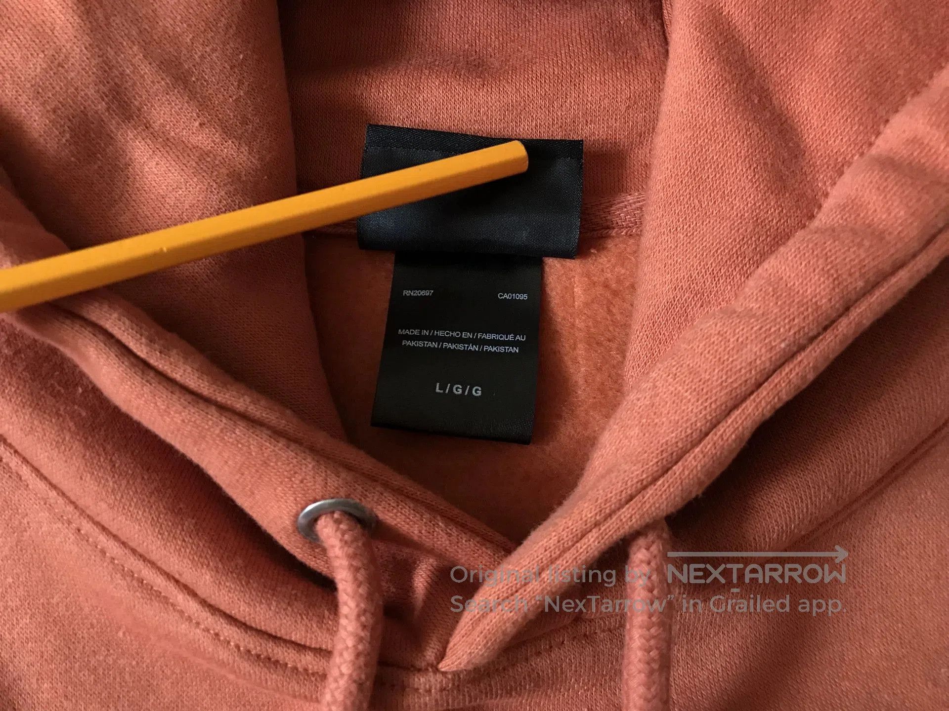 Dickies Dickies US Version Brown Hooded Pullover. Size US L / EU 52-54 / 3 - 6 Thumbnail