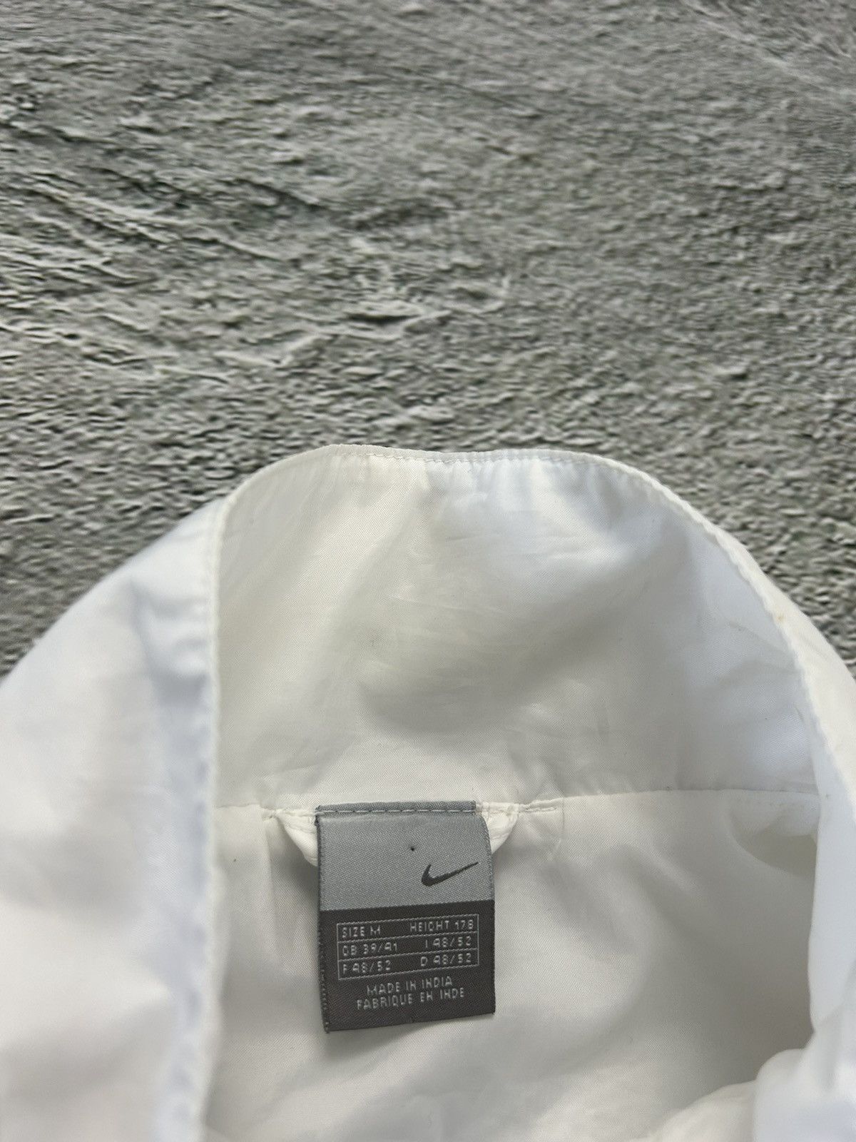 Nike Nike track jacket nylon baby blue white vintage drill Y2K TN Size US M / EU 48-50 / 2 - 5 Thumbnail