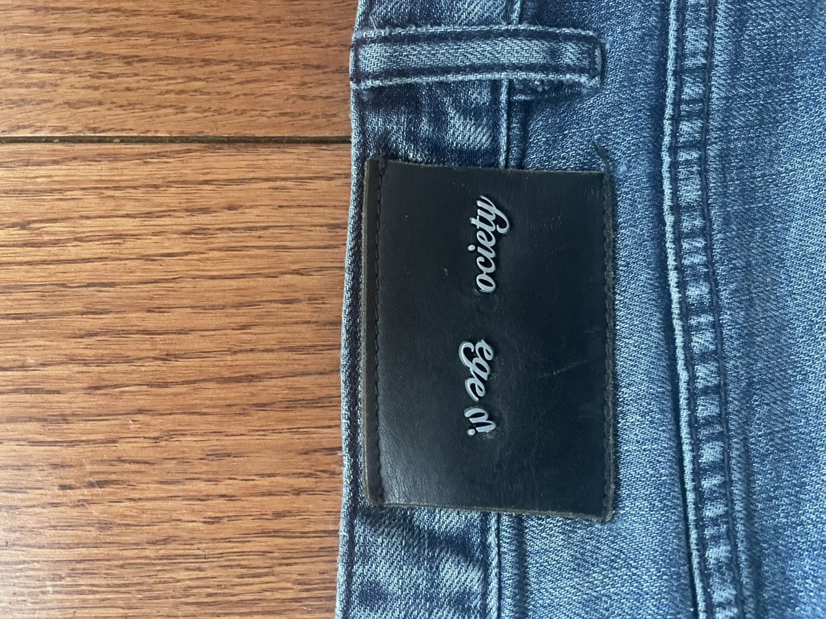 Vintage Privileged Society Denim Jeans Size US 38 / EU 54 - 3 Thumbnail