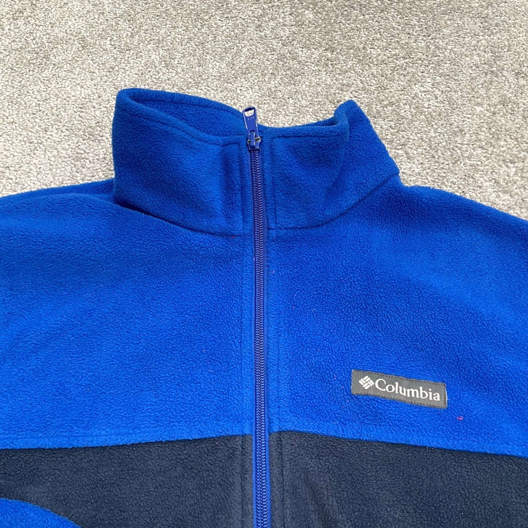 Vintage Columbia Jacket Men Fleece Full Zip Steens Mountain Blue Size M Outdoor Hiking Size US M / EU 48-50 / 2 - 4 Thumbnail