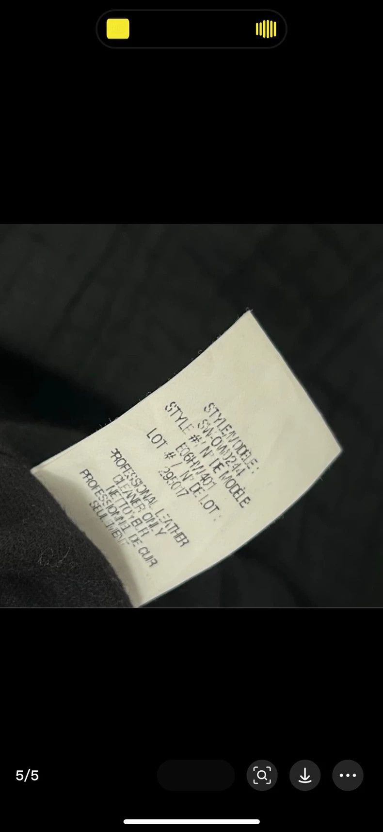 Helmut Lang Helmut Lang Helmut lang fur garment-2507 Size US XL / EU 56 / 4 - 4 Thumbnail