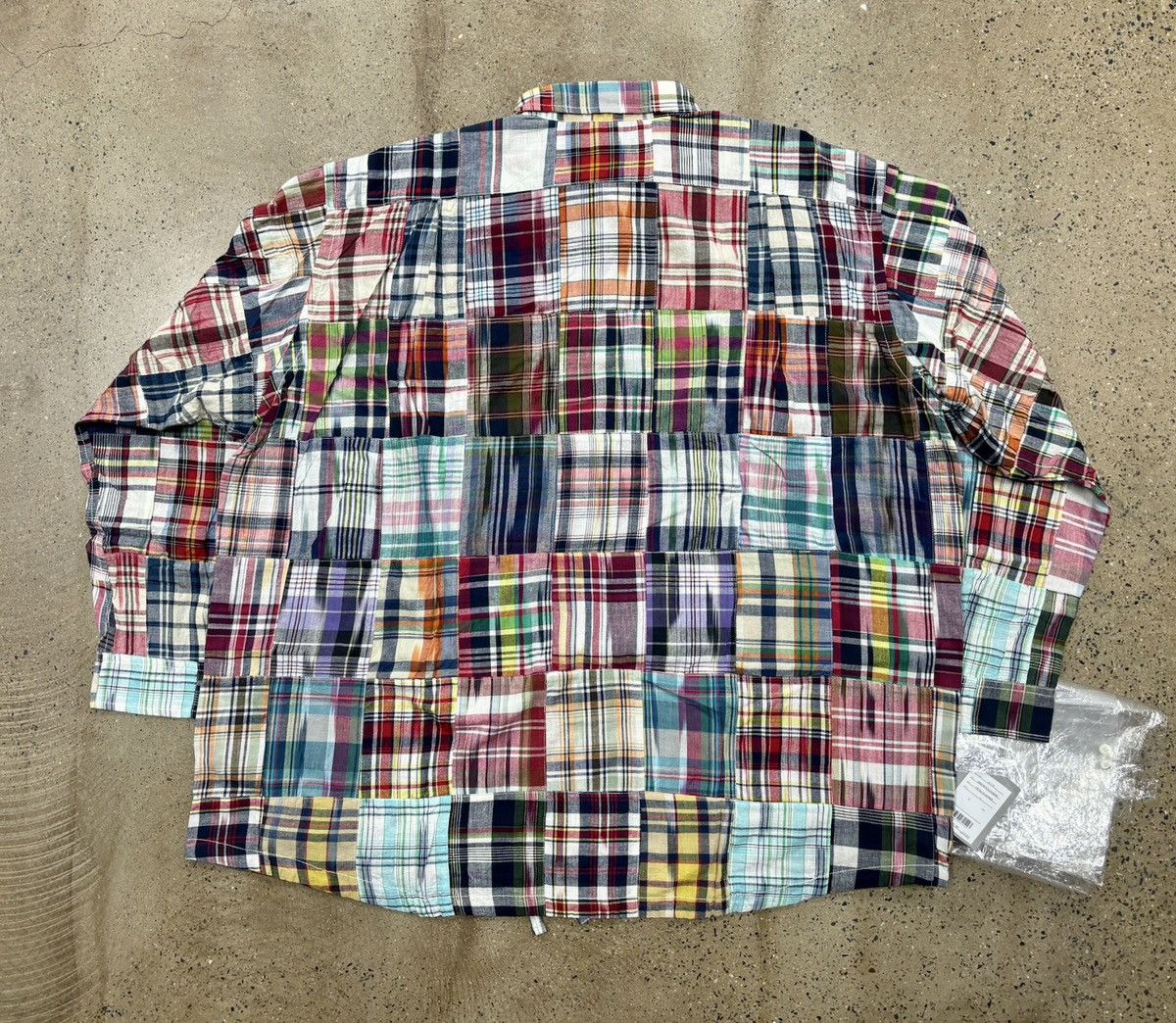 Beams Plus BROCHURE beams ssz Patch/W Madras Shirts Size US L / EU 52-54 / 3 - 2 Thumbnail