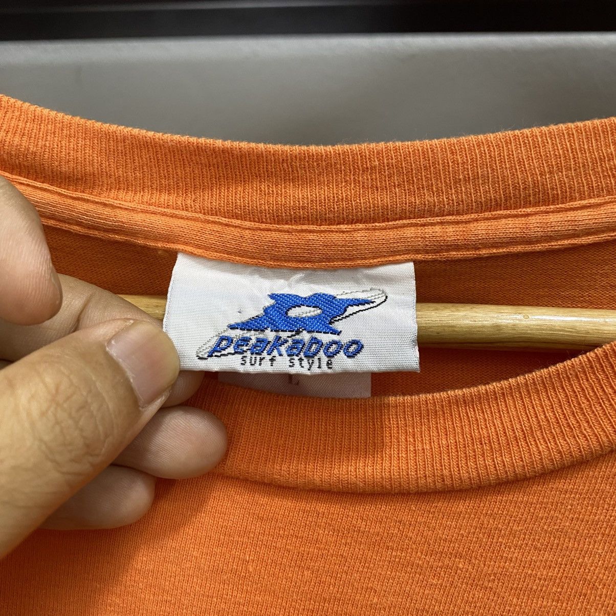 Peanuts × Vintage Vintage Peakaboo Surf Style Hawaii Honolulu Tshirt Size US L / EU 52-54 / 3 - 7 Thumbnail