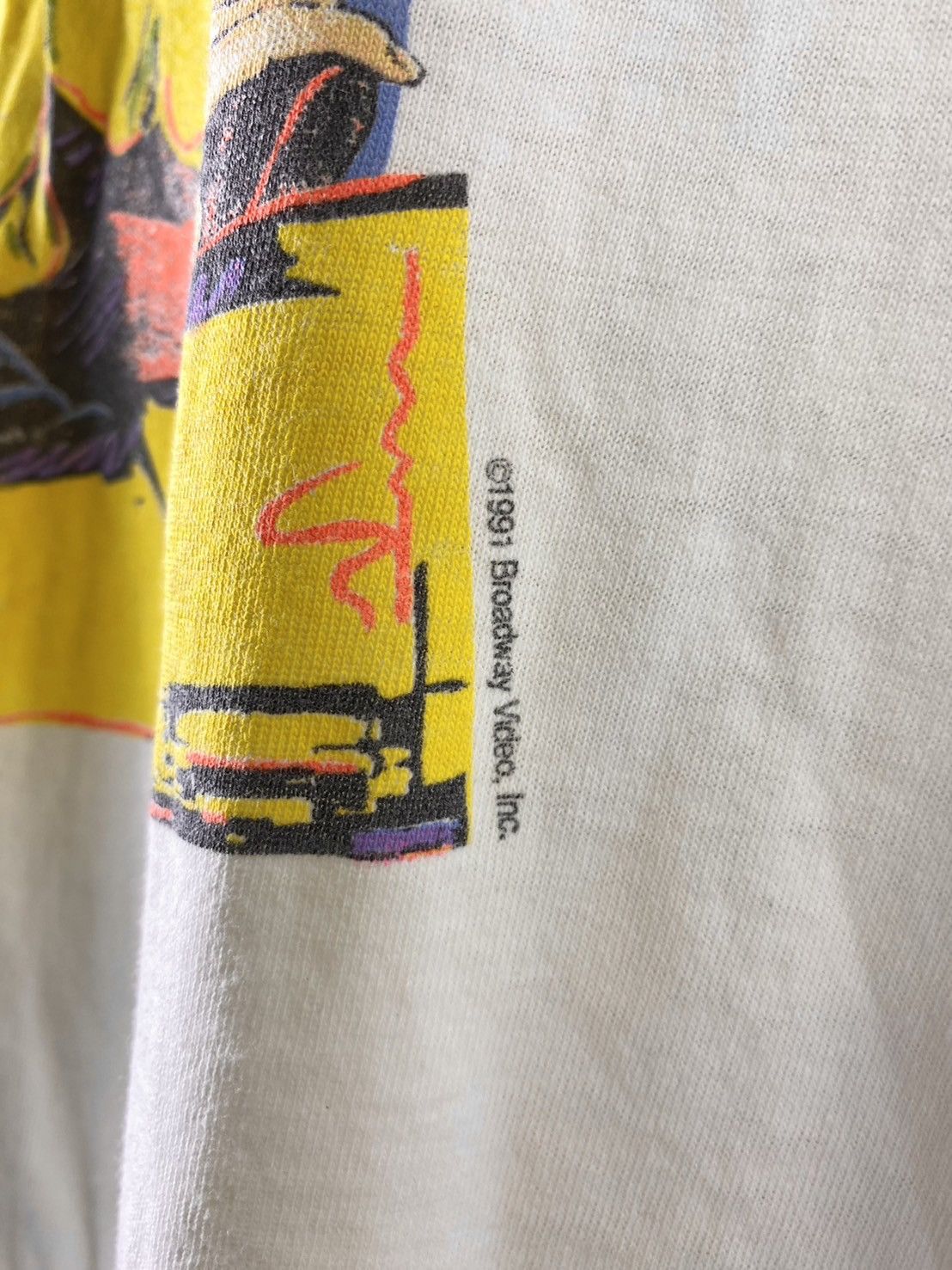 Vintage Vintage 90s Distressed Thrashed Saturday Night Live Tee Size US XL / EU 56 / 4 - 3 Thumbnail