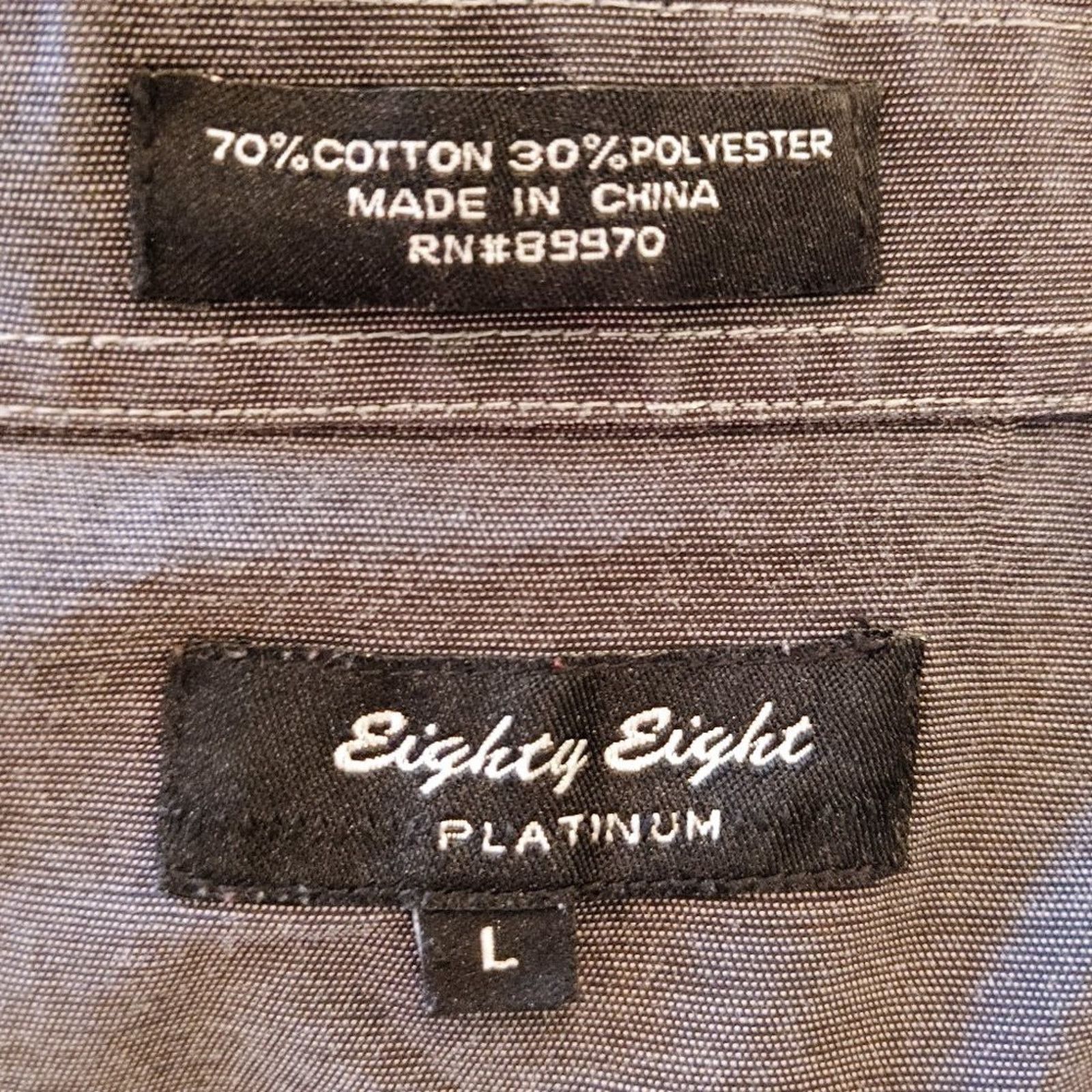 Eighty Eight Casual Button-Down w/ Amazing Details Size US L / EU 52-54 / 3 - 8 Thumbnail