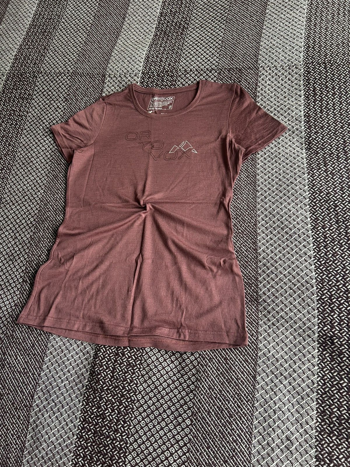 ORTOVOX ORTOVOX Big Logo Women T-shirt Outdoor Style Tracking Size M Size M / US 6-8 / IT 42-44 - 2 Thumbnail