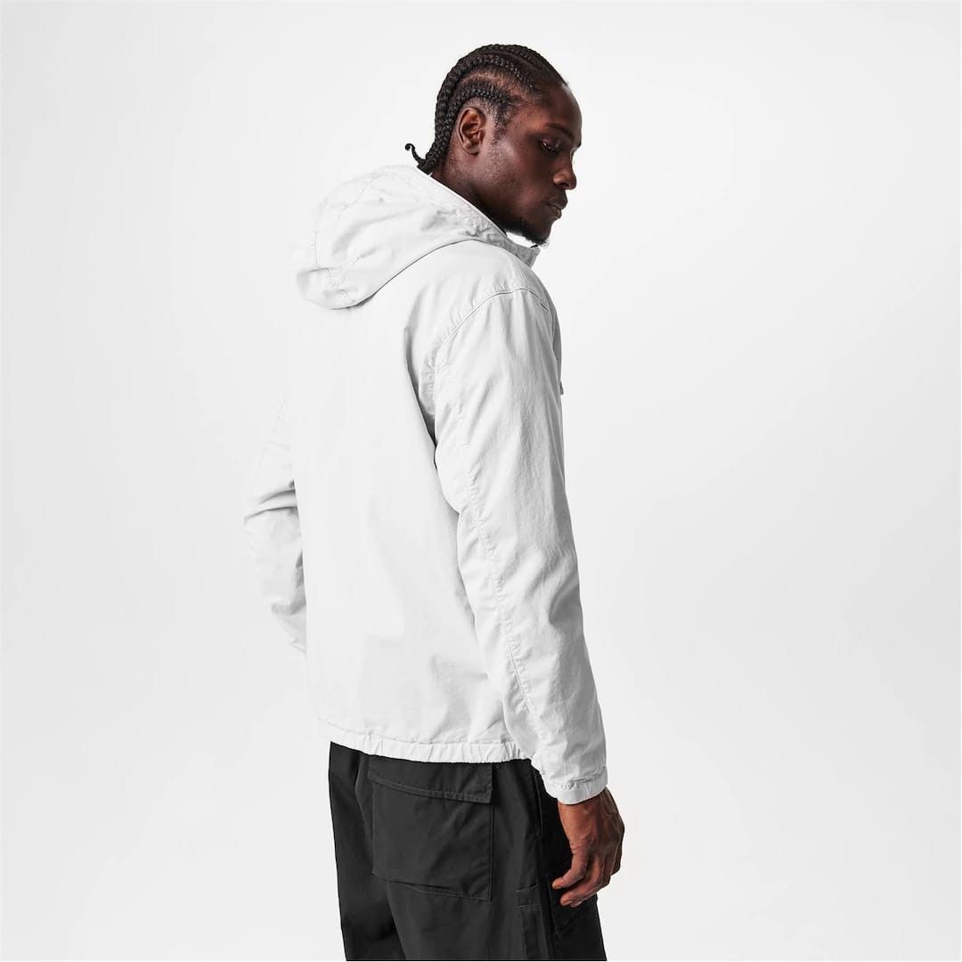 Stone Island o1g2r1mq0526 Twill Stretch-TC Hooded Jacket in White Size US M / EU 48-50 / 2 - 4 Thumbnail