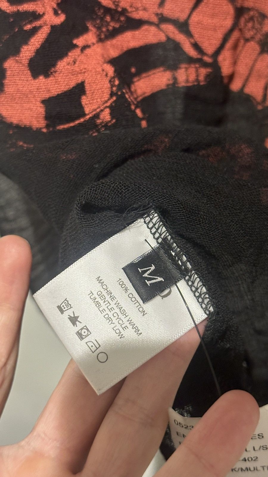 Enfants Riches Deprimes ERD DUNKED DOROTHY LONG SLEEVE, SHREDDED AND THRASHED Size US M / EU 48-50 / 2 - 9 Thumbnail