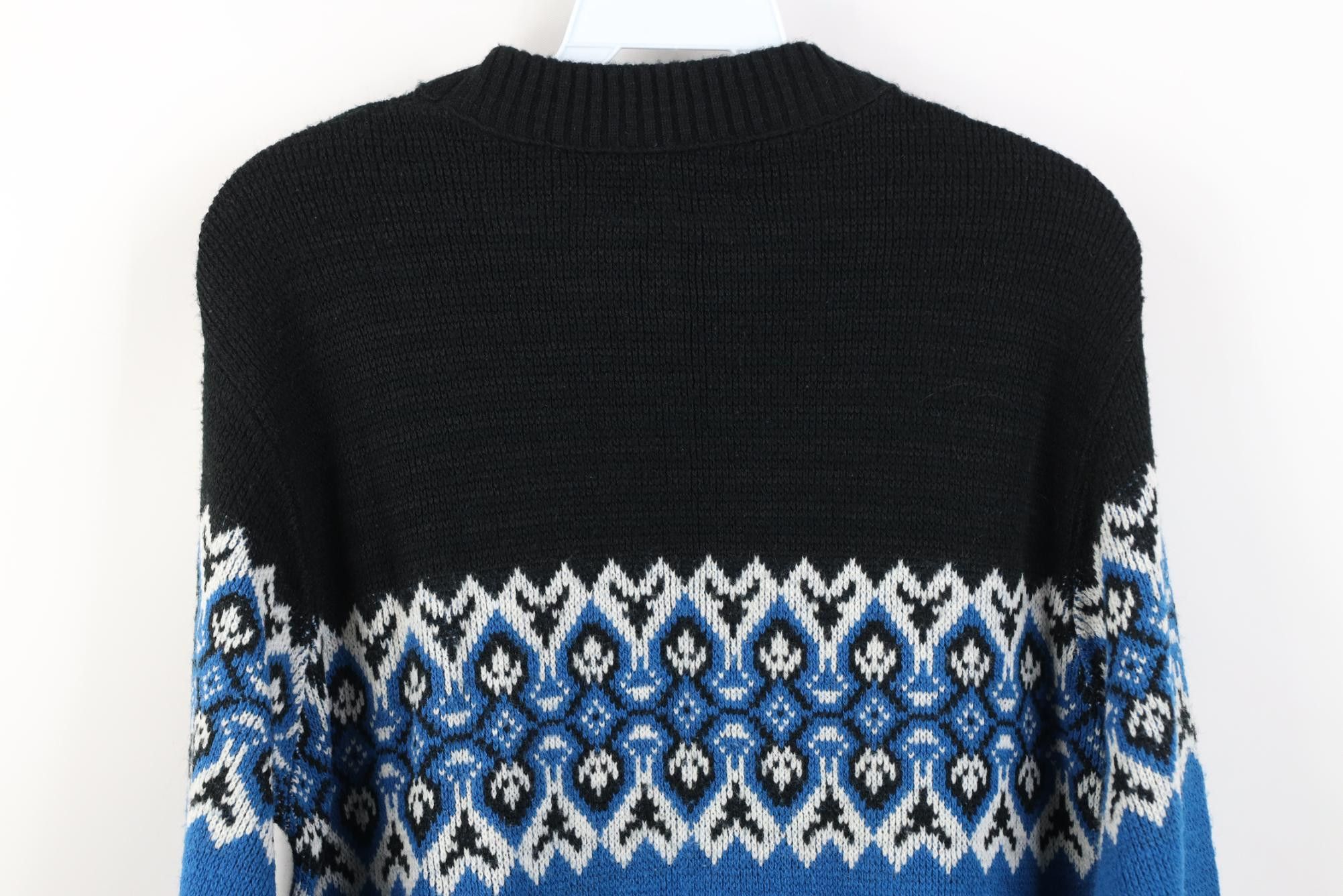 Vintage Vintage 70s Streetwear Fair Isle Knit Crewneck Sweater USA Size US M / EU 48-50 / 2 - 11 Thumbnail
