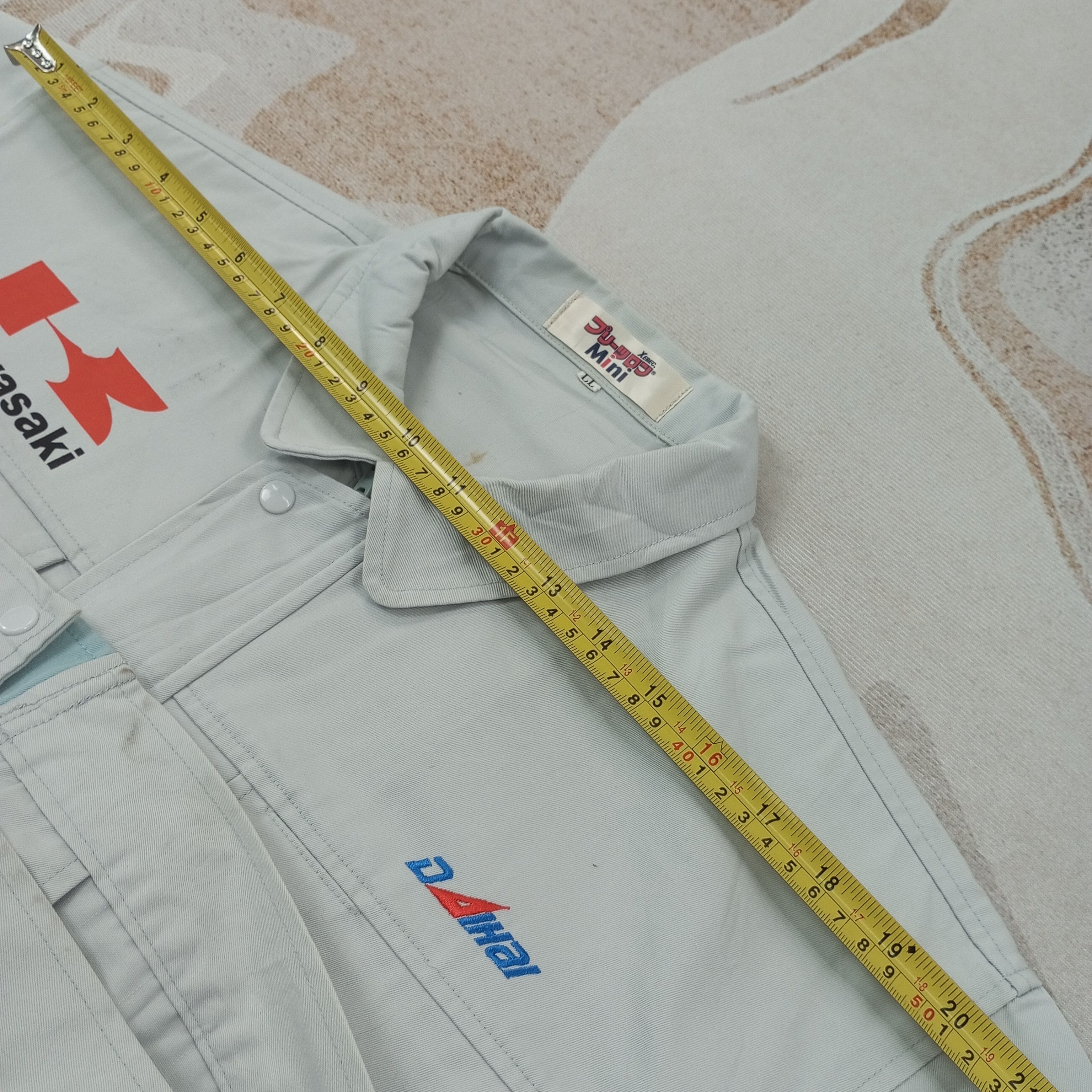Vintage Kawasaki Motorsports Custom Art Jacket c233n14 Size US L / EU 52-54 / 3 - 10 Thumbnail