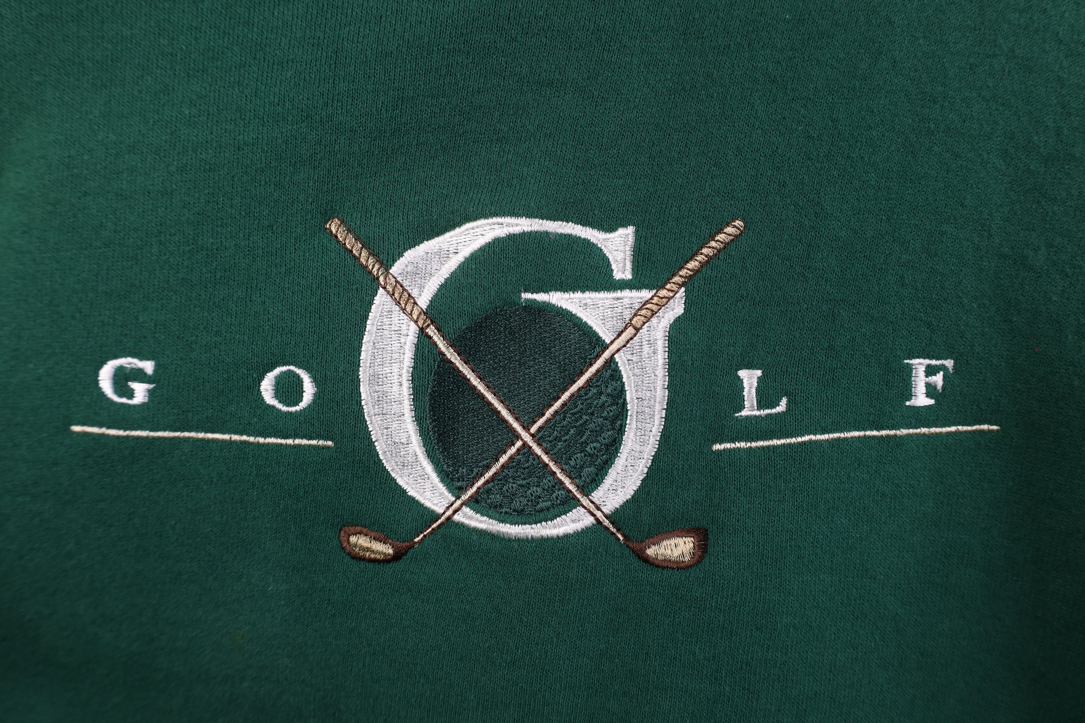 Vintage Vintage 90s Streetwear Golf Golfing Crewneck Sweatshirt USA Size US L / EU 52-54 / 3 - 4 Thumbnail