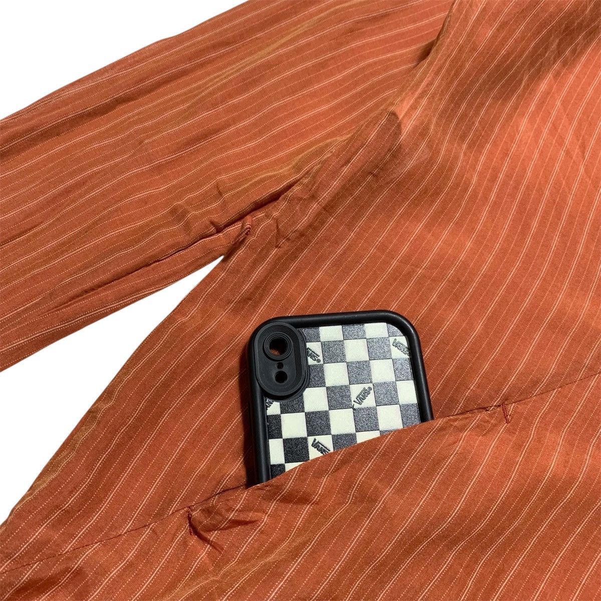 Maison Margiela Maison Martin Margeila V Neck Shirt Stripe Orange Size S / US 4 / IT 40 - 6 Thumbnail