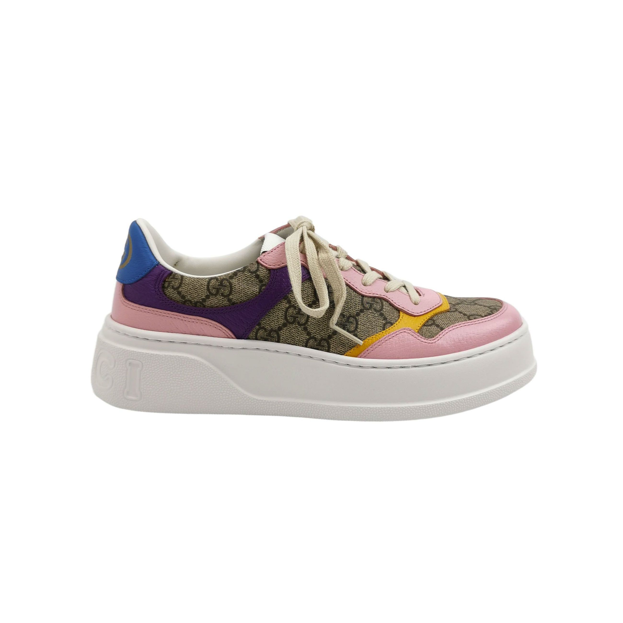Gucci Gucci Women 9-5 Lowtop Sneakers Size US 9.5 / IT 39.5 - 1 Thumbnail
