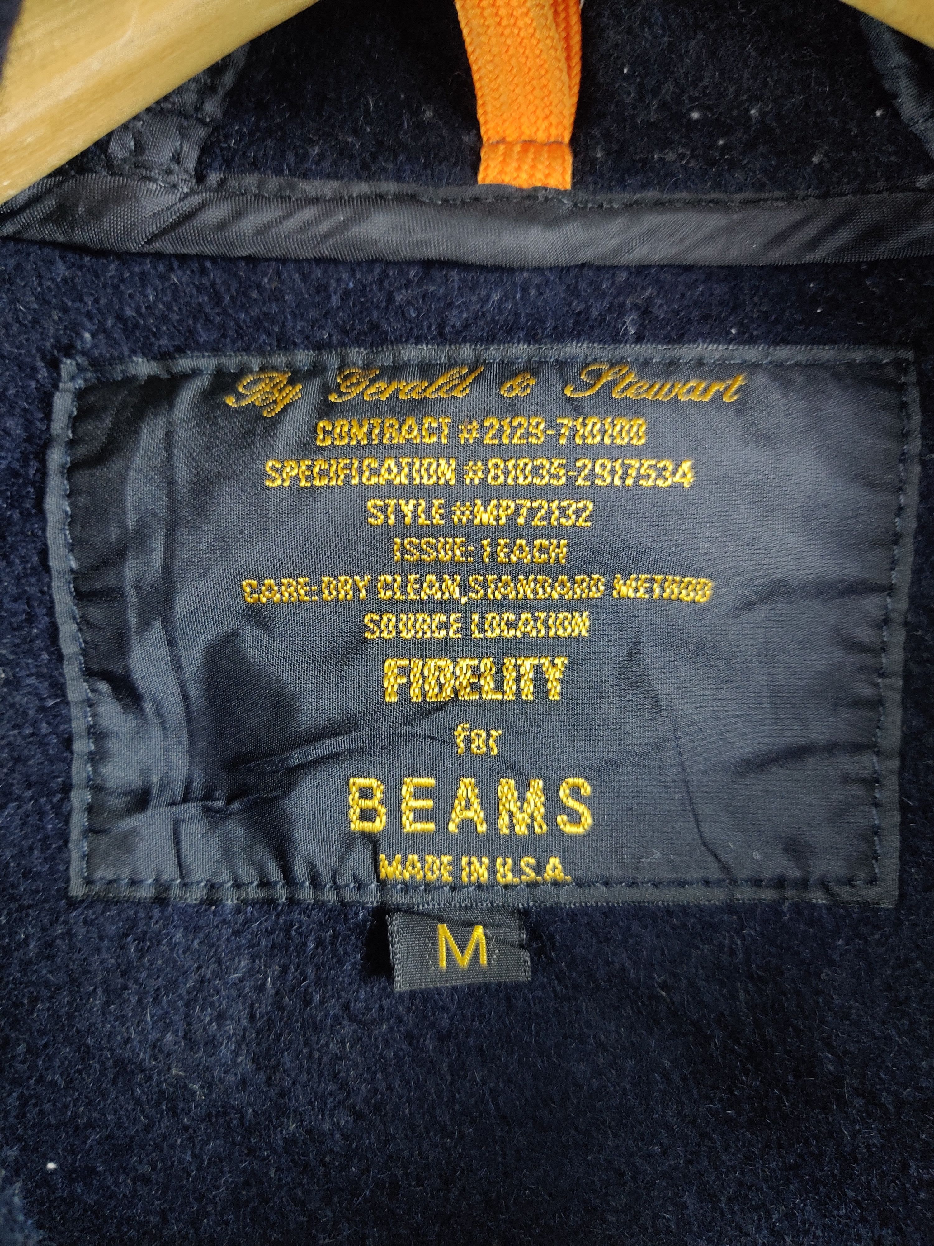Beams Plus Vintage Beams Duffle Wool Coat Size US M / EU 48-50 / 2 - 10 Thumbnail