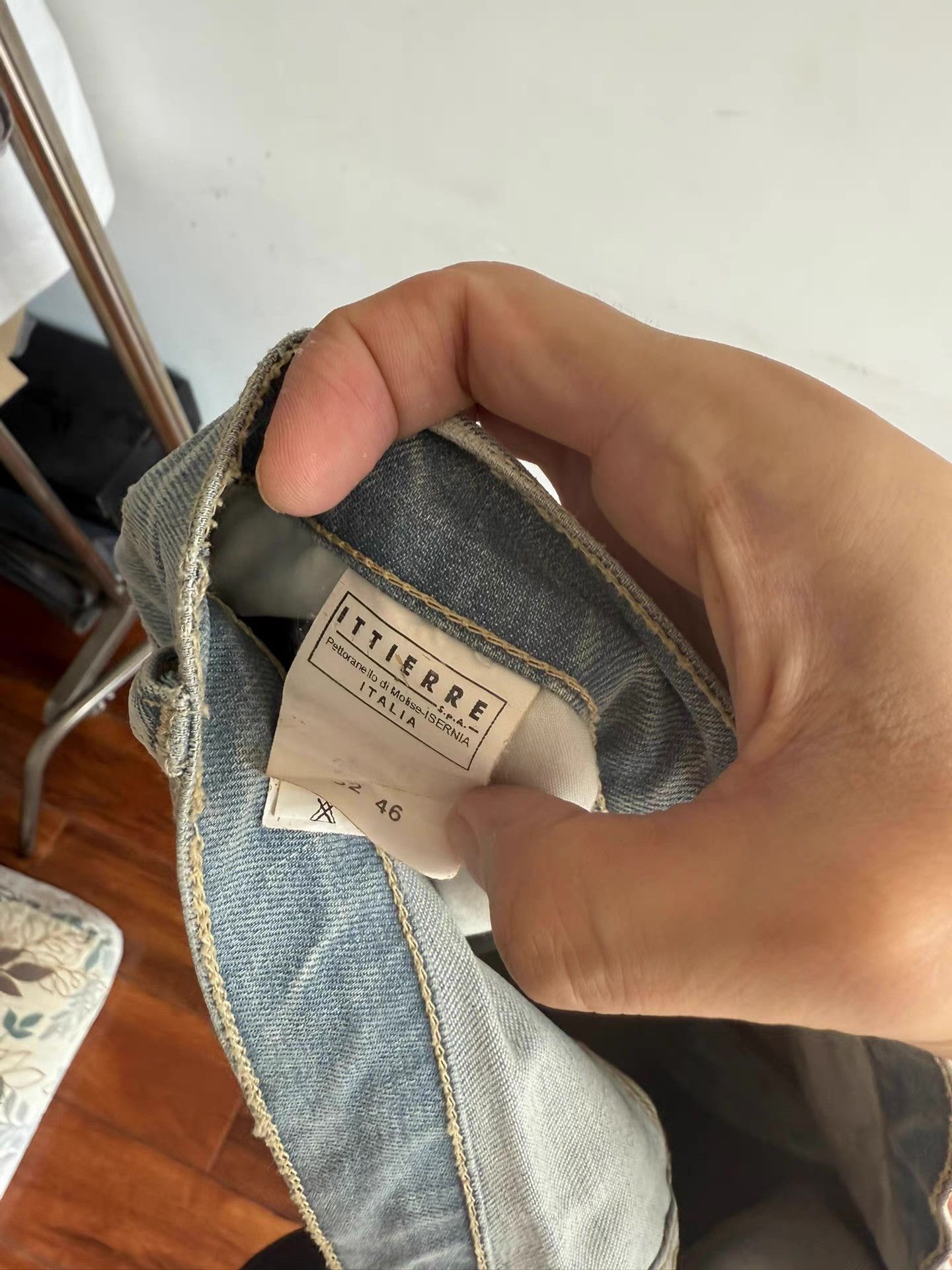 Versace Versace VJC Vintage Washed Jeans Q17 Size US 34 / EU 50 - 6 Thumbnail