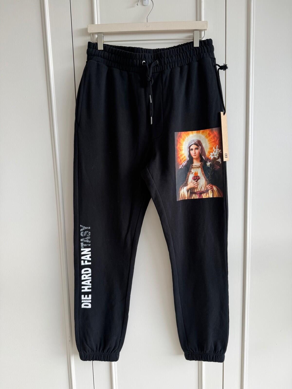 Ksubi new Ksubi mens trak pants saint lofi jet black large l Size US 34 / EU 50 - 1 Thumbnail