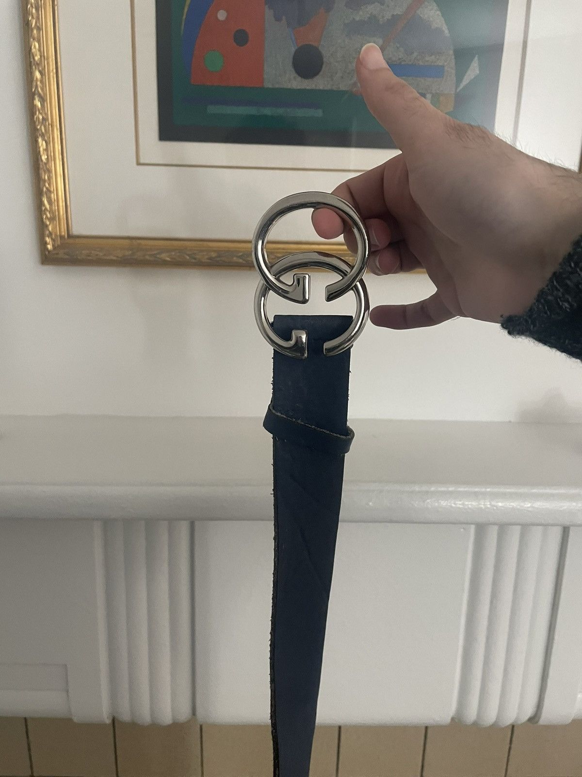Gucci Rare alessandro michele era GG Marmont gucci belt Size 34 - 3 Thumbnail