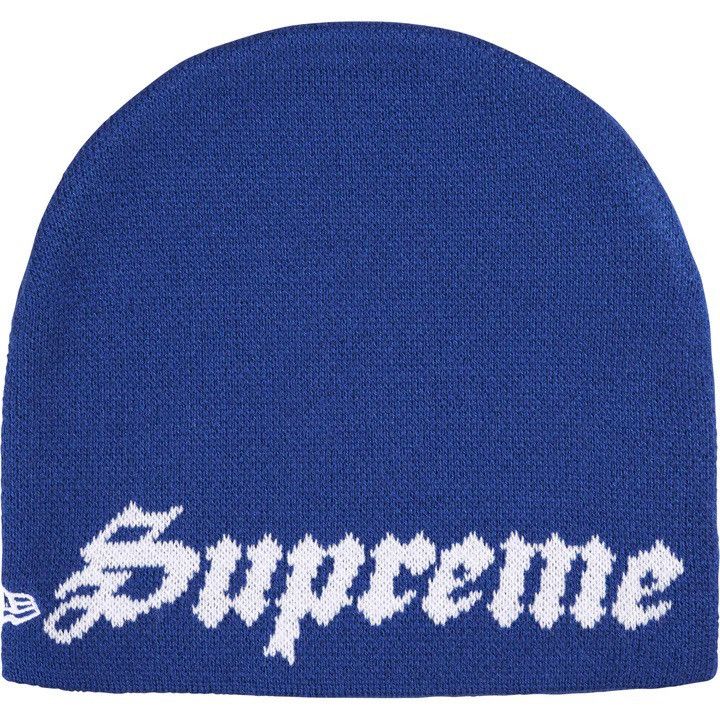 Supreme Supreme New Era Ghostface Beanie Blue Size ONE SIZE - 2 Thumbnail
