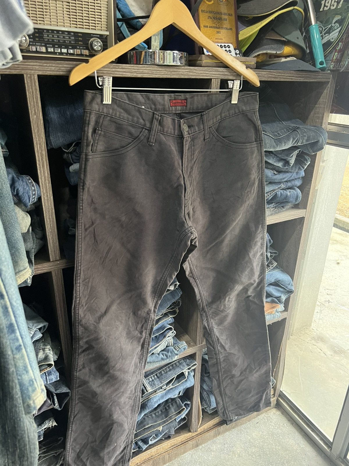 Johnbull 🔥Vintage John Bull Co Suede Denim Size US 32 / EU 48 - 6 Thumbnail