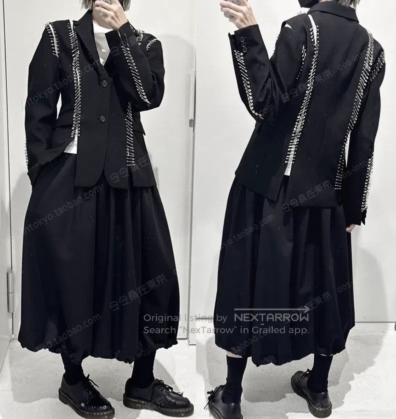 Comme des Garcons Comme Des Garcons size S Wool Skirt Size 22" - 7 Thumbnail