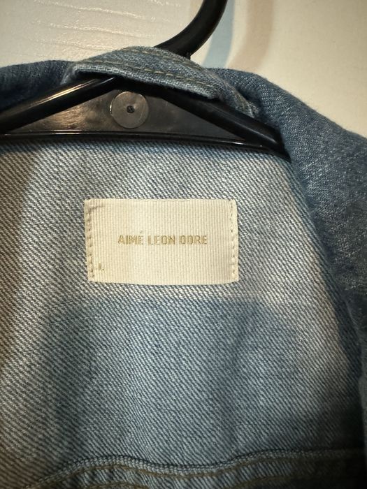 Aime Leon Dore Japanese Selvedge Denim Jacket | Grailed