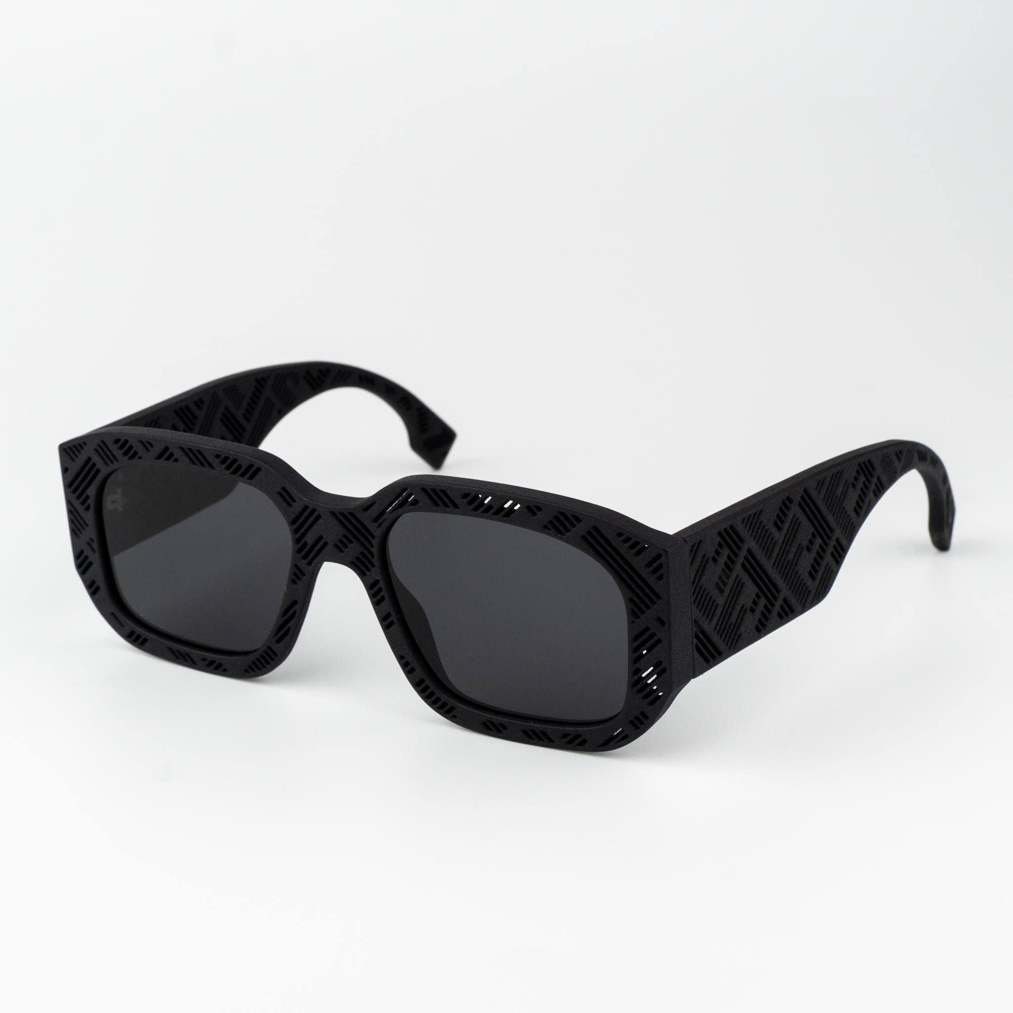 Fendi Fendi SHADOW Men Sunglasses Geometric Matte FE40113I 02A Size ONE SIZE - 2 Thumbnail