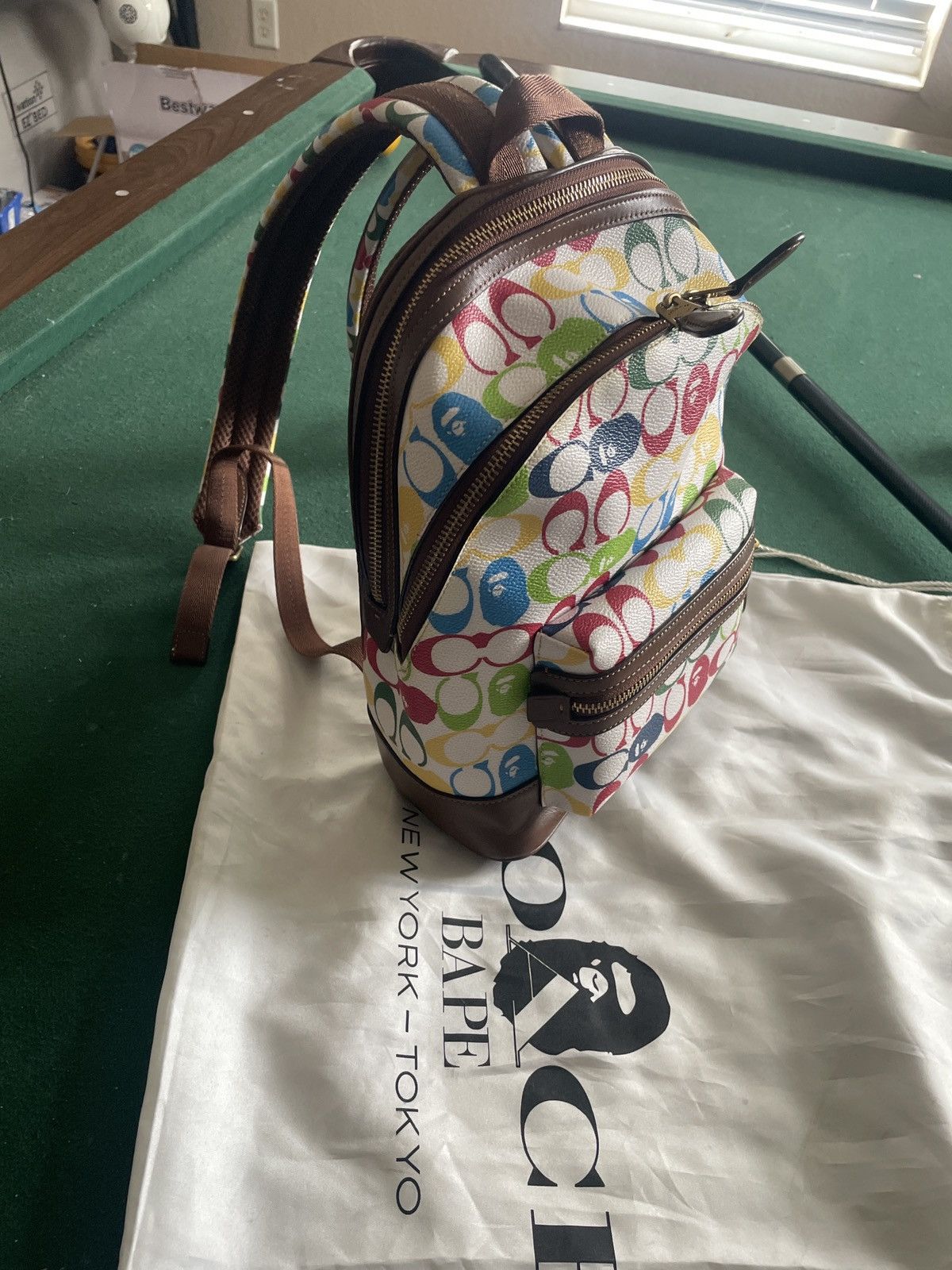 Bape × Coach Bape X Coach Academy Backpack Size ONE SIZE - 3 Thumbnail