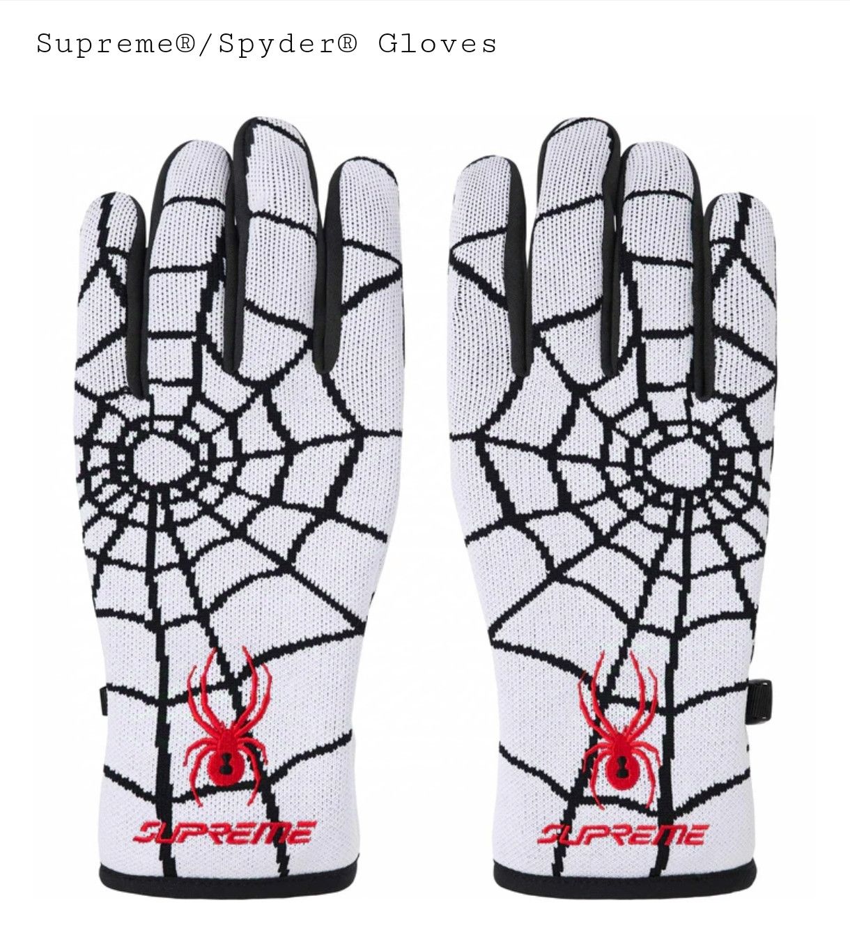 Supreme®/Spyder® Gloves
