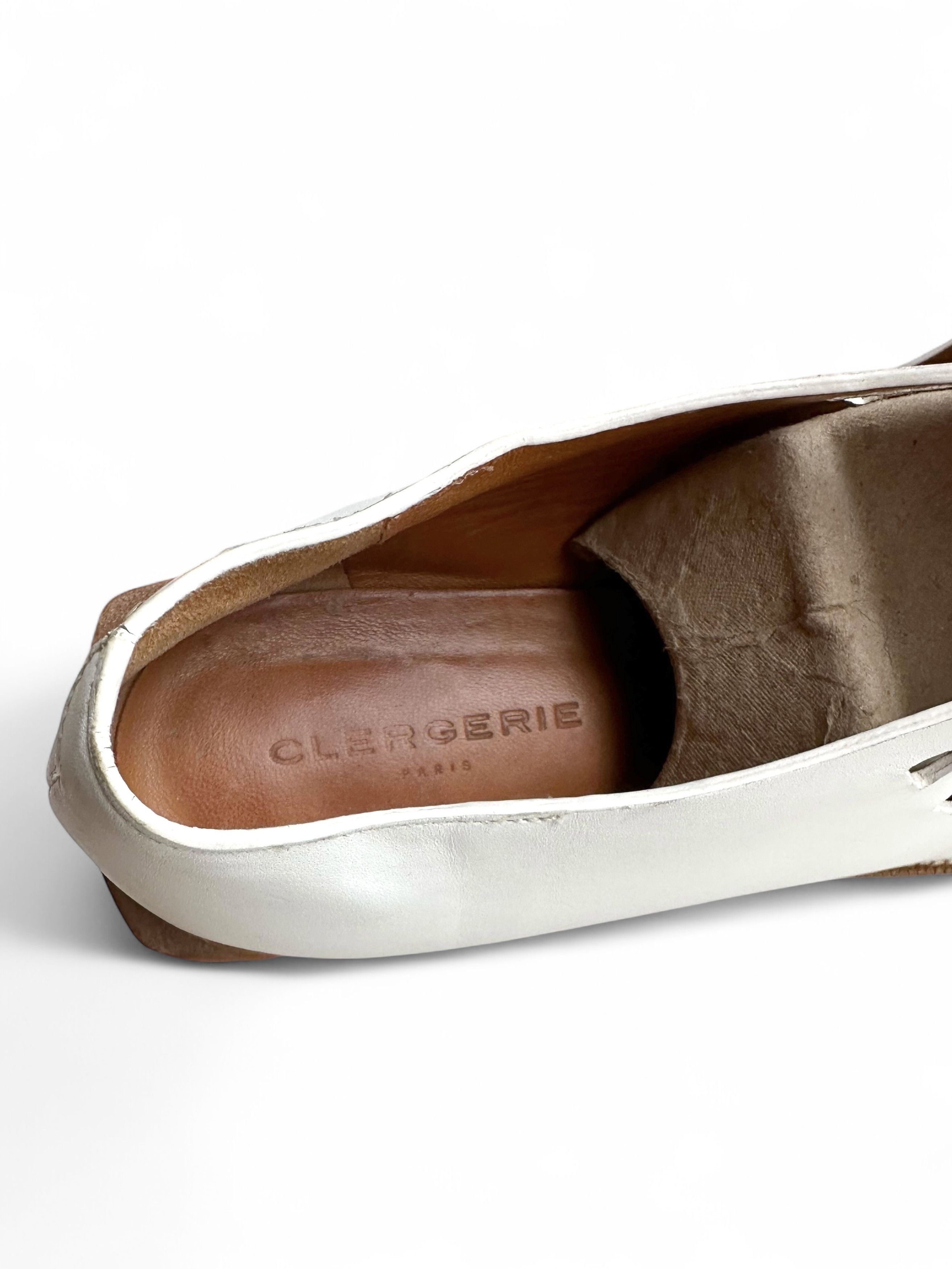 Robert Clergerie Clergerie Raphael Derby Blanc White Leather Oxfords Size US 11.5 / IT 41.5 - 7 Thumbnail