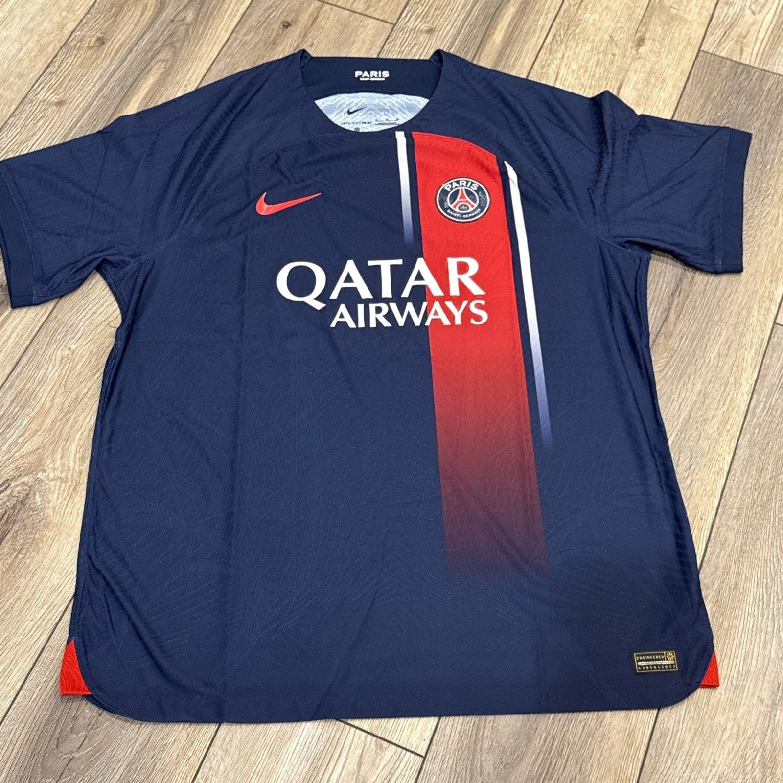 Nike PSG Jersey Men XL Nike Home Kit 23-24 Season PLAYER VERSION Size US XL / EU 56 / 4 - 1 Thumbnail
