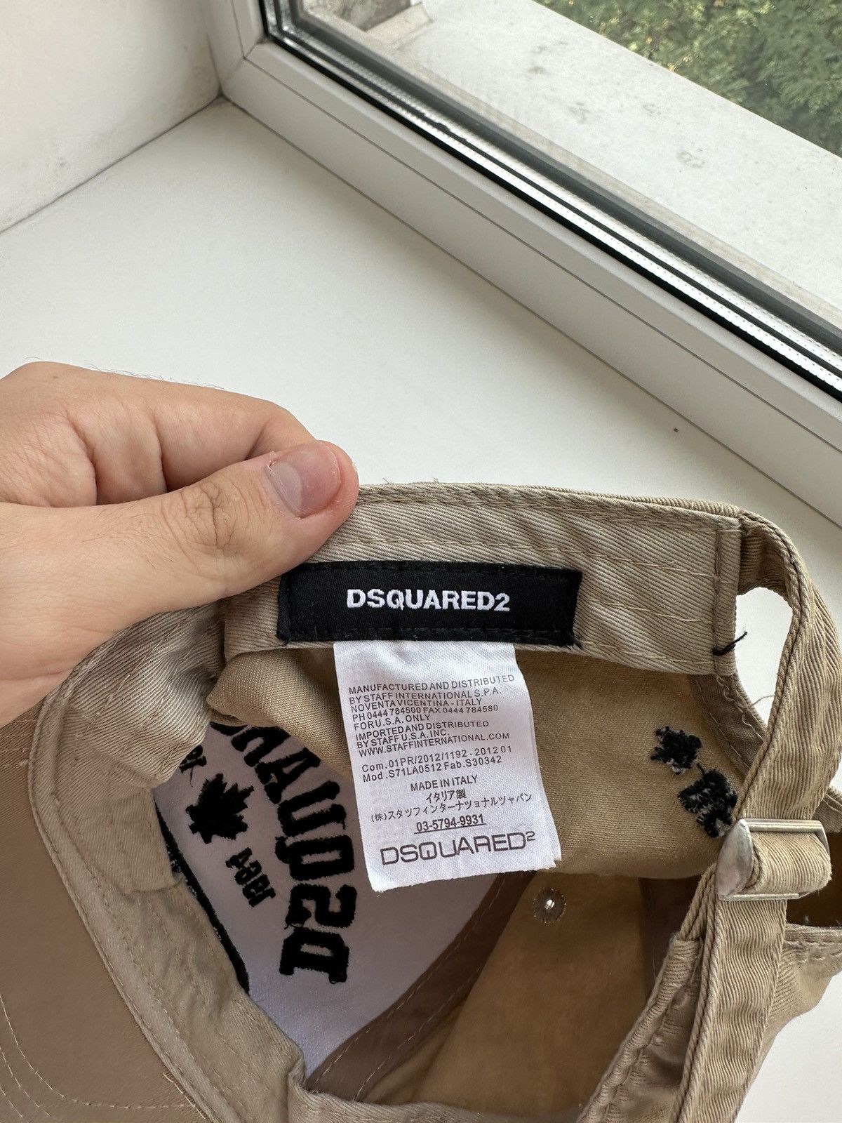 Dsquared2 Vintage Distressed Dsquared2 Cap Big Logo Size ONE SIZE - 9 Thumbnail