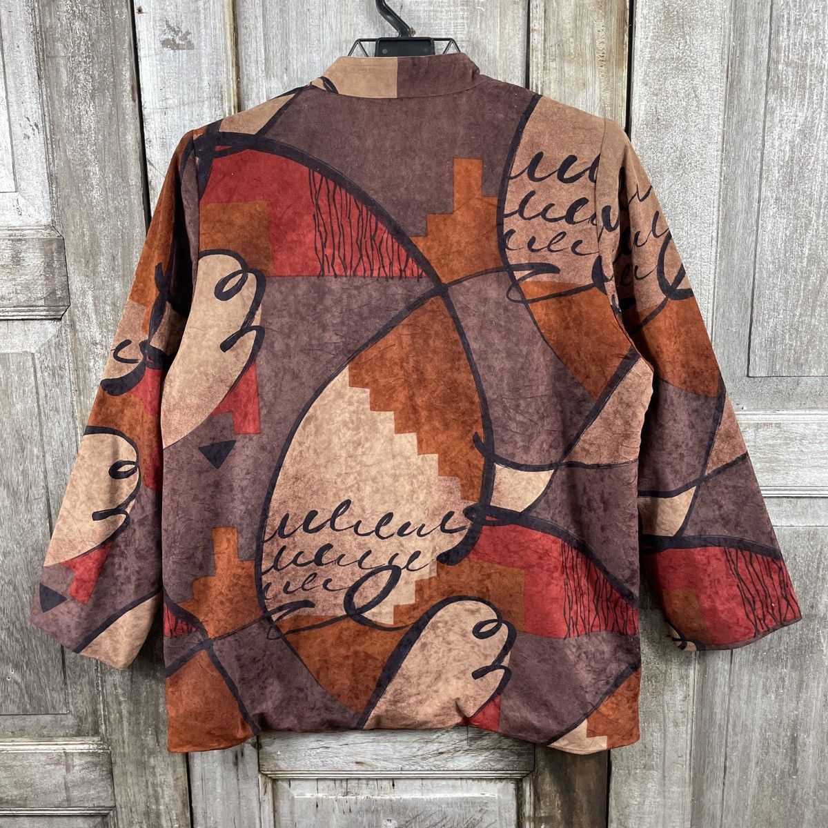 Japanese Brand × Vintage Vintage Japanese Brand Abstract Design Blazer Size L / US 10 / IT 46 - 2 Thumbnail