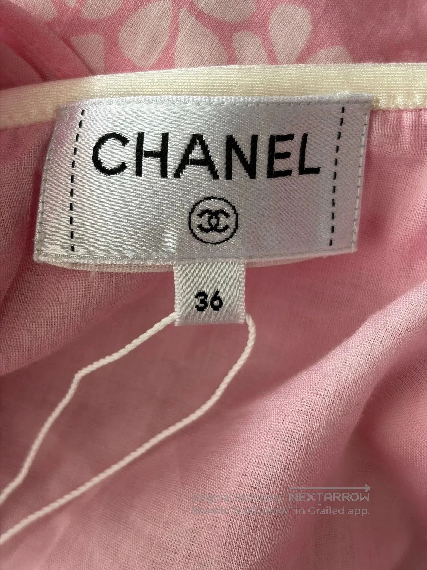 Chanel Chanel Coco Beach Pink Halter Top. Size US S / EU 44-46 / 1 - 3 Thumbnail