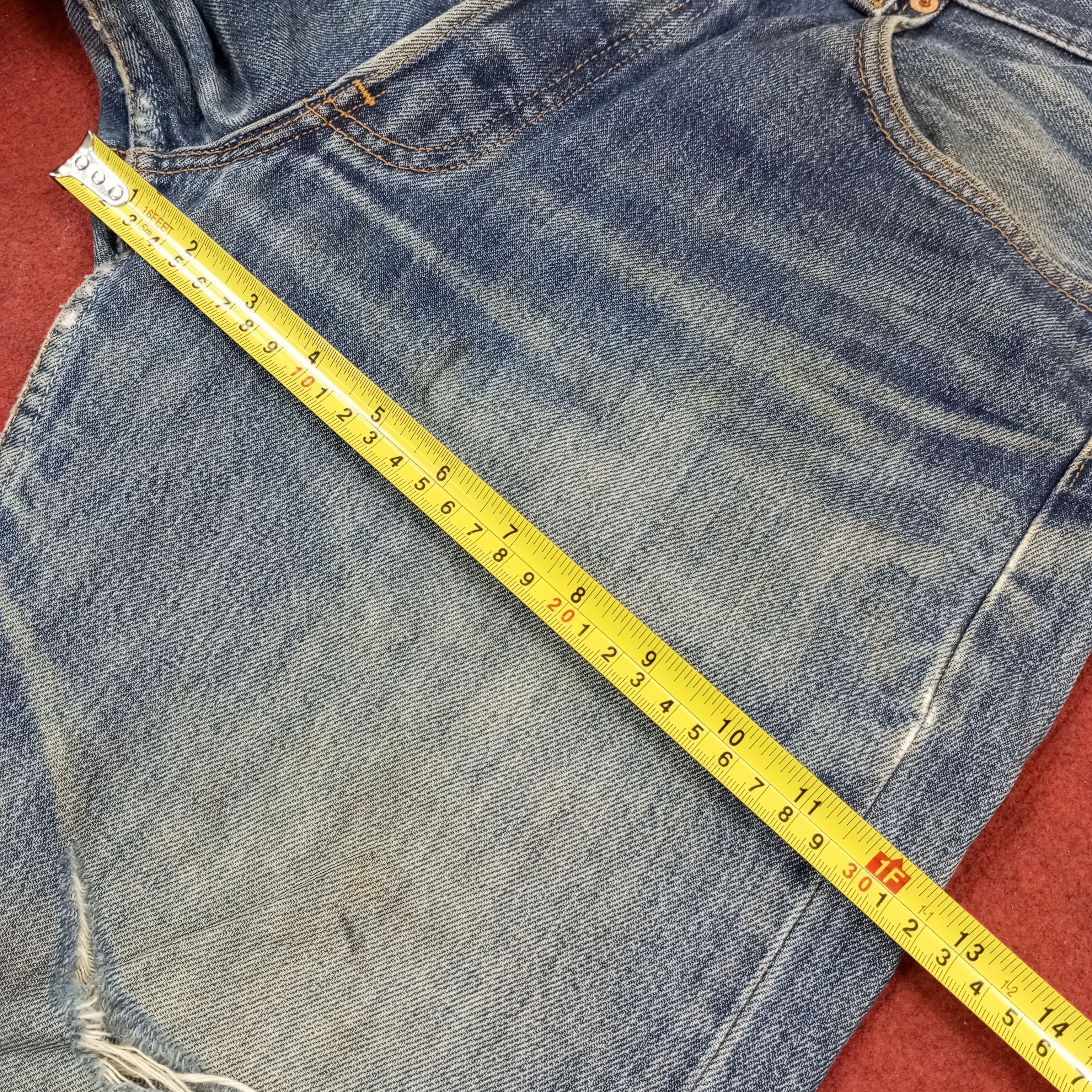 Levi's Levis 501 Streetwear Style Distressed Jeans c235n18 Size US 30 / EU 46 - 9 Thumbnail