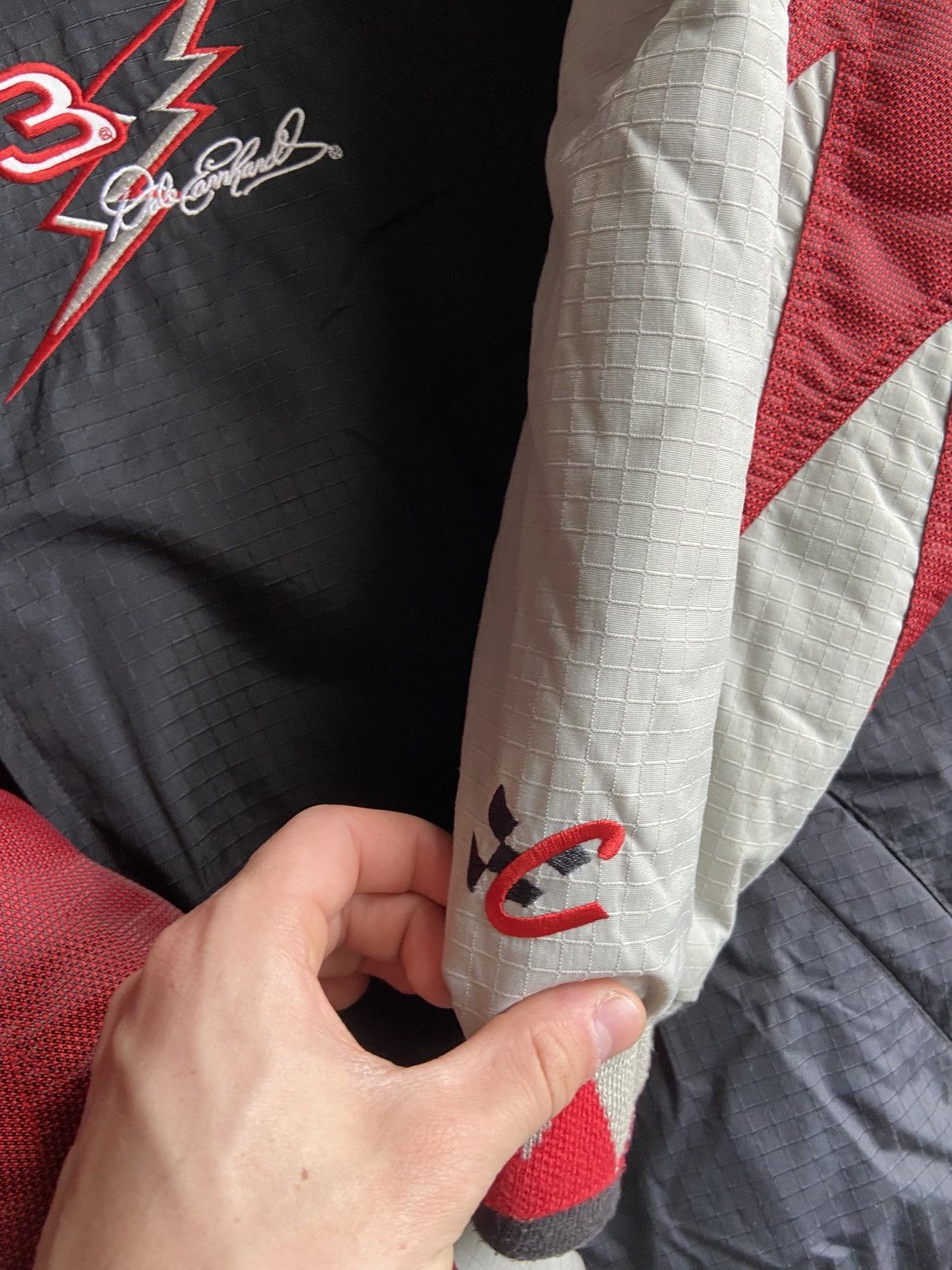 Chase Authentics × NASCAR Mens Large Chase Authentics Vintage Dale Earnhardt Jacket Size US L / EU 52-54 / 3 - 7 Thumbnail