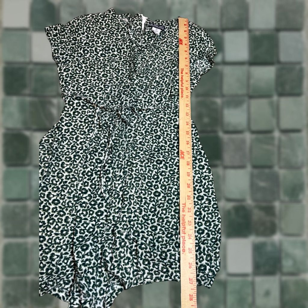 Vintage HONORS Body Suit Womens Size S Green Rayon Size S / US 4 / IT 40 - 1 Thumbnail